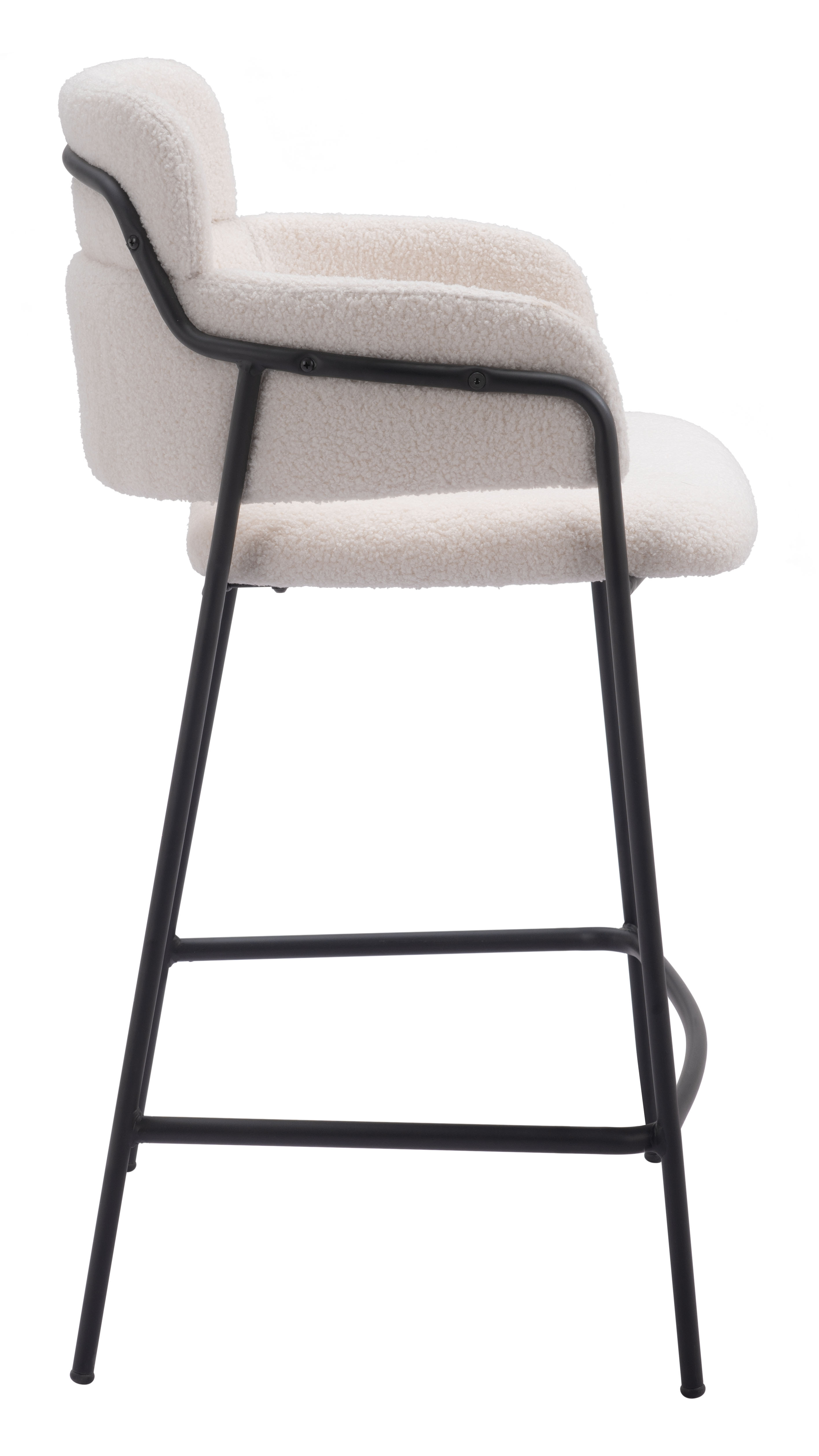 ZUO Marcel Counter Stool (Set of 2) - Cream