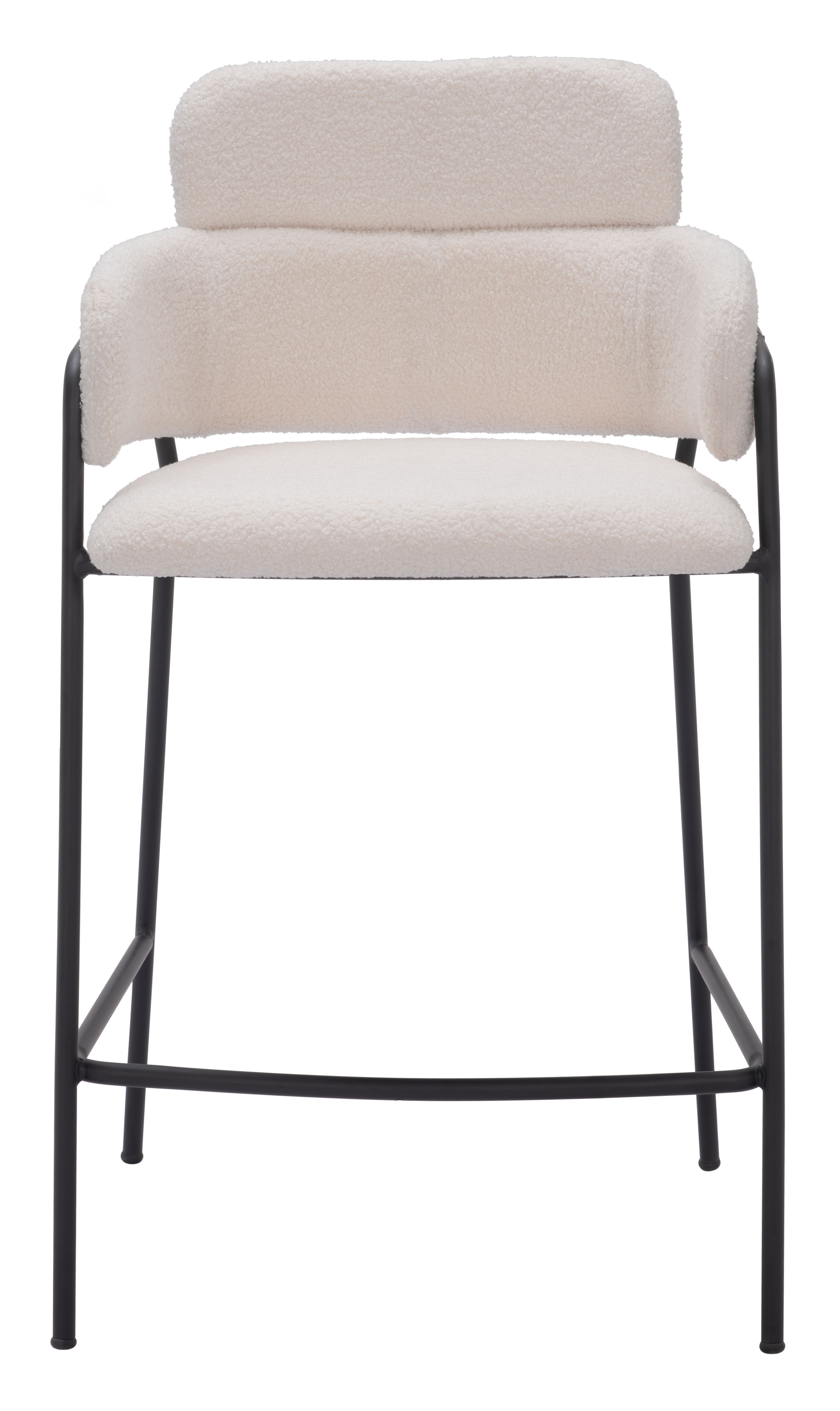 ZUO Marcel Counter Stool (Set of 2) - Cream