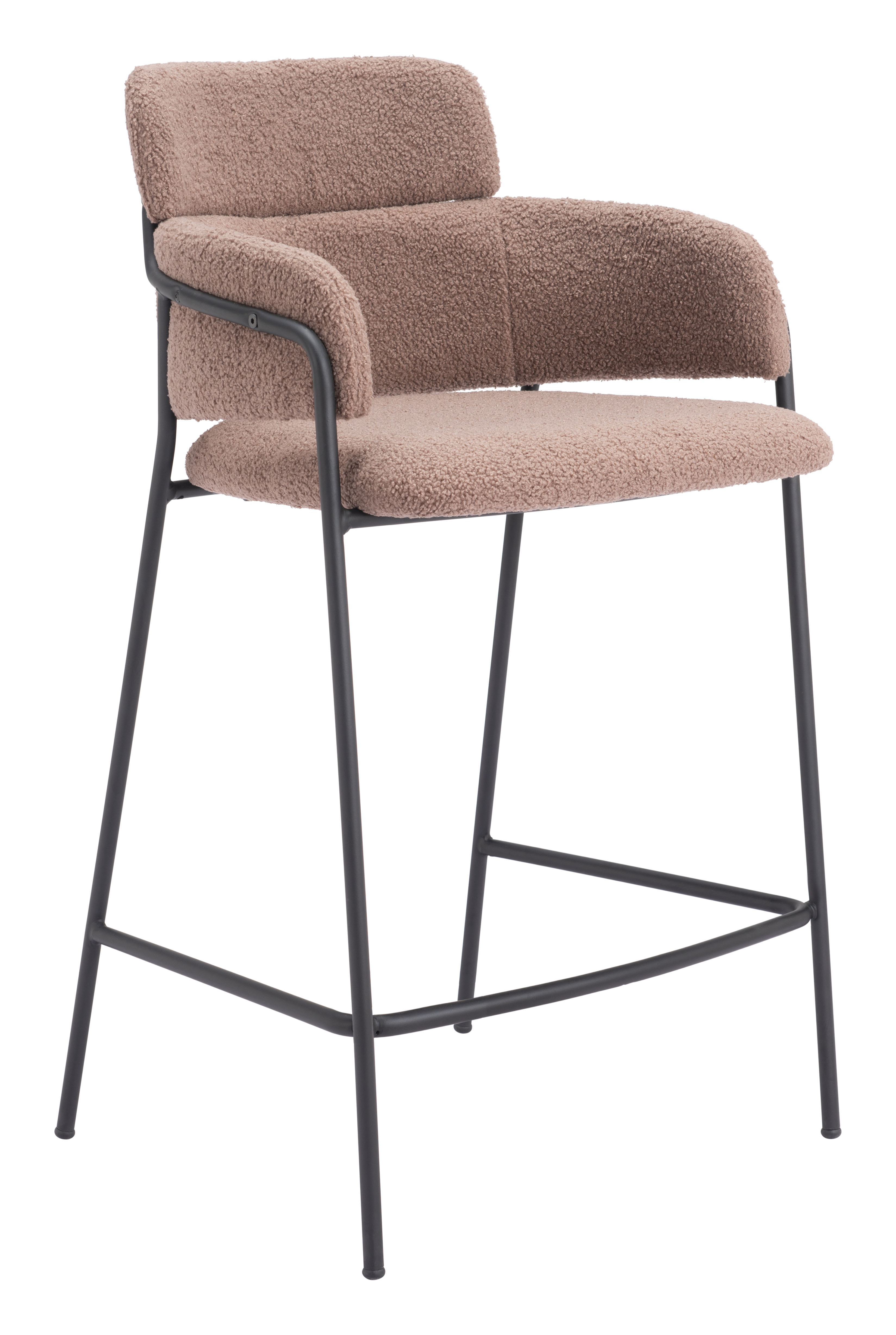 ZUO Marcel Counter Stool (Set of 2) - Brown