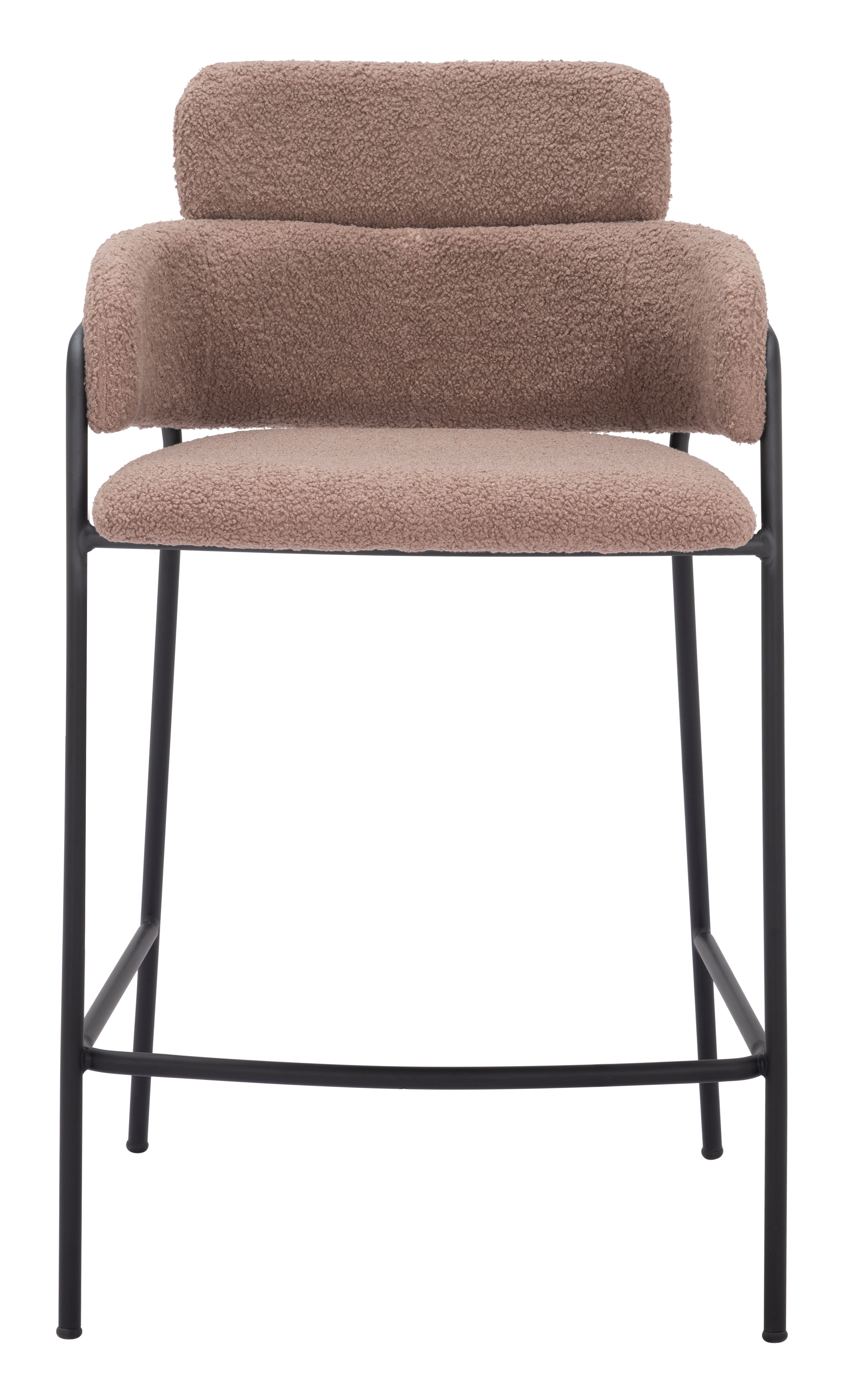 ZUO Marcel Counter Stool (Set of 2) - Brown