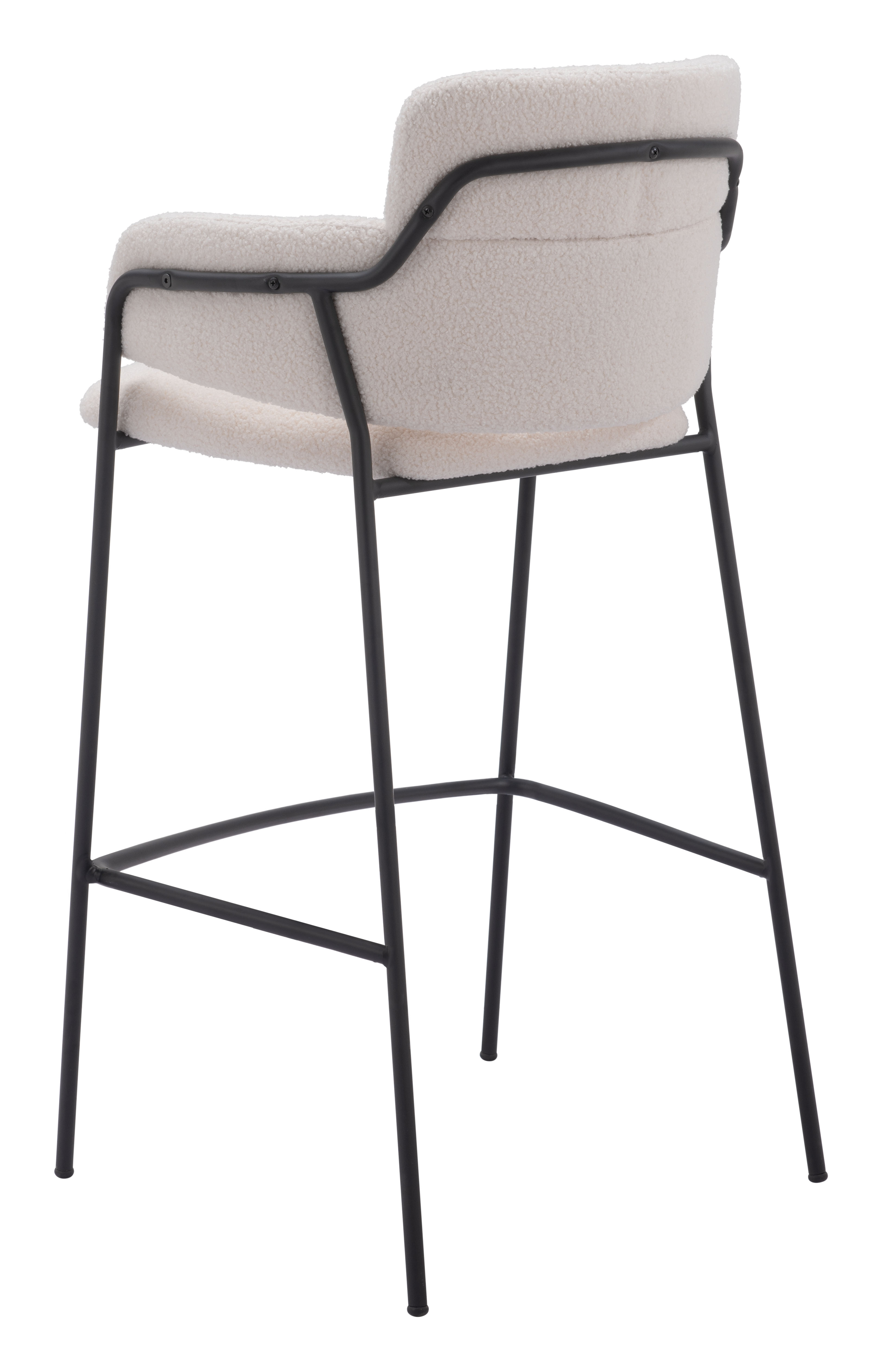 ZUO Marcel Barstool (Set of 2) - Cream