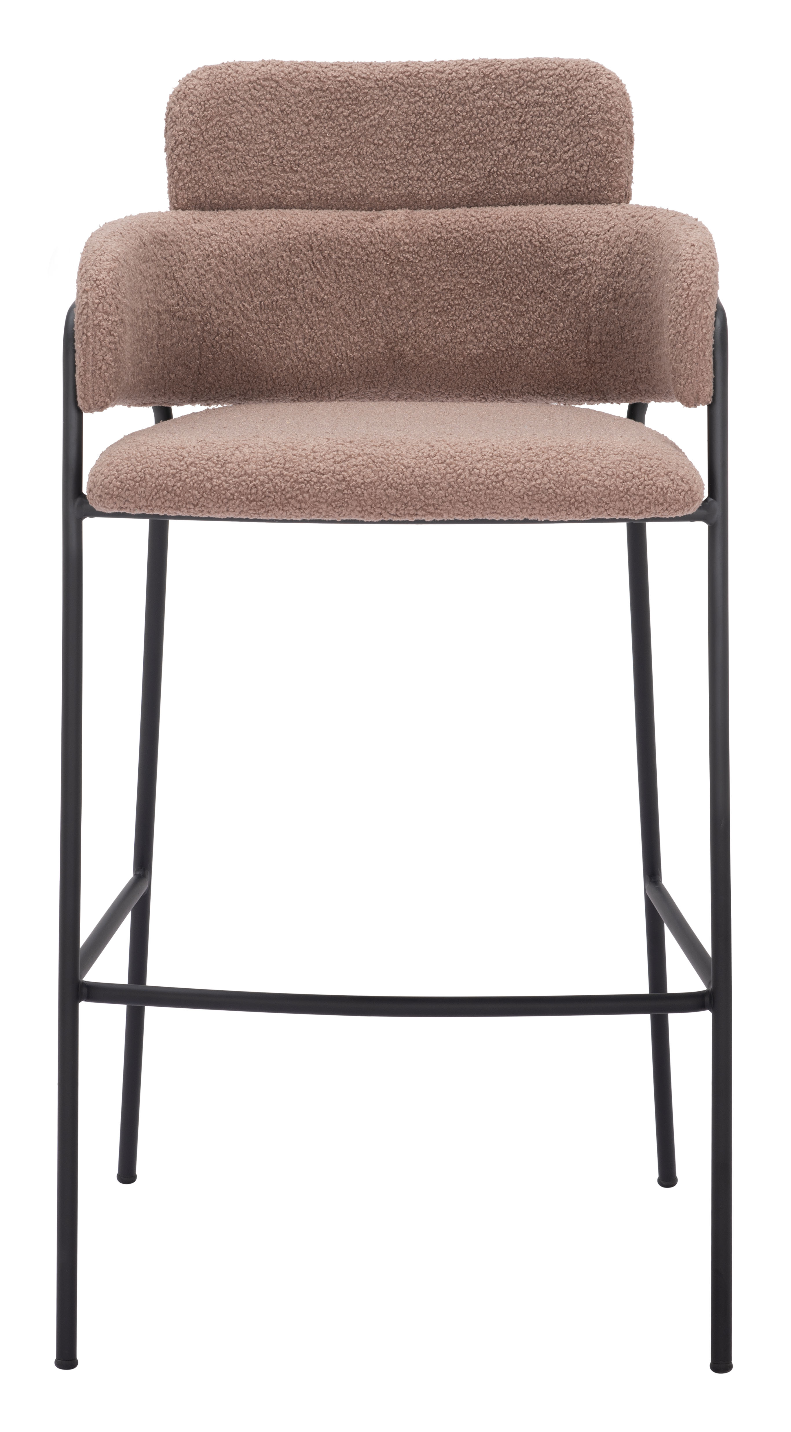 ZUO Marcel Barstool (Set of 2) - Brown