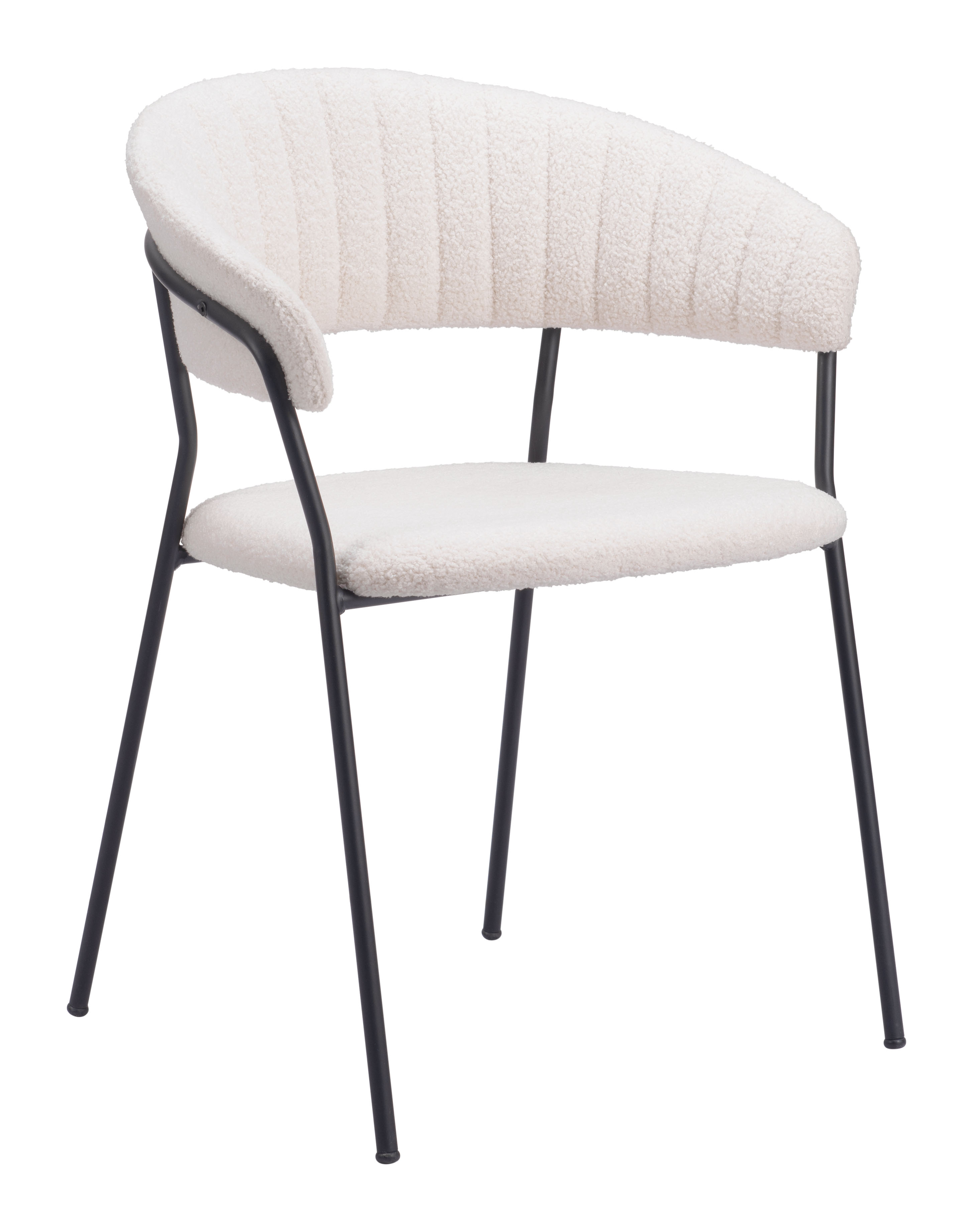 ZUO Josephine Dining Chair (Set of 2) - Cream