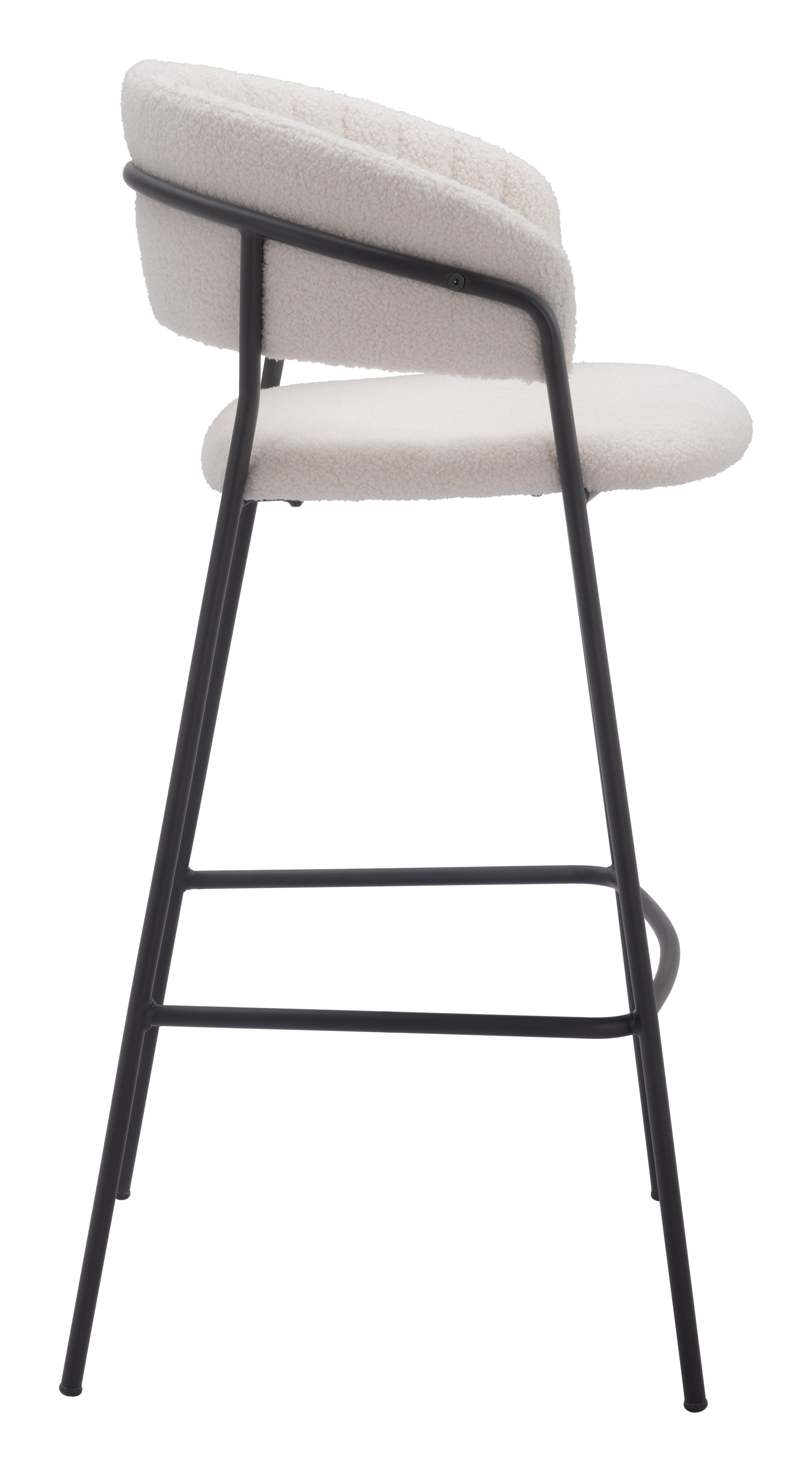 ZUO Josephine Barstool (Set of 2) - Cream