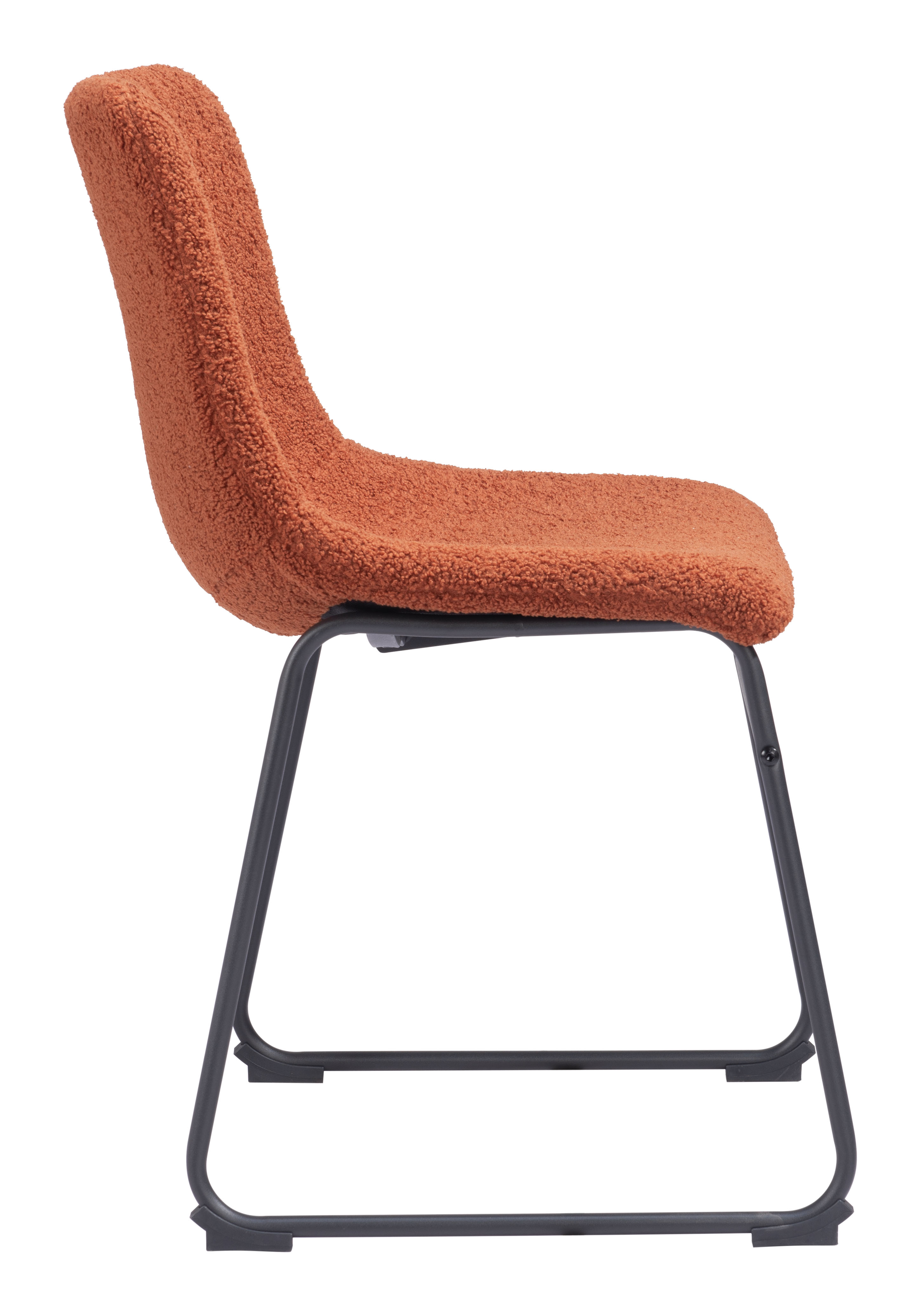 ZUO Smart Dining Chair (Set of 2) - Burnt Orange