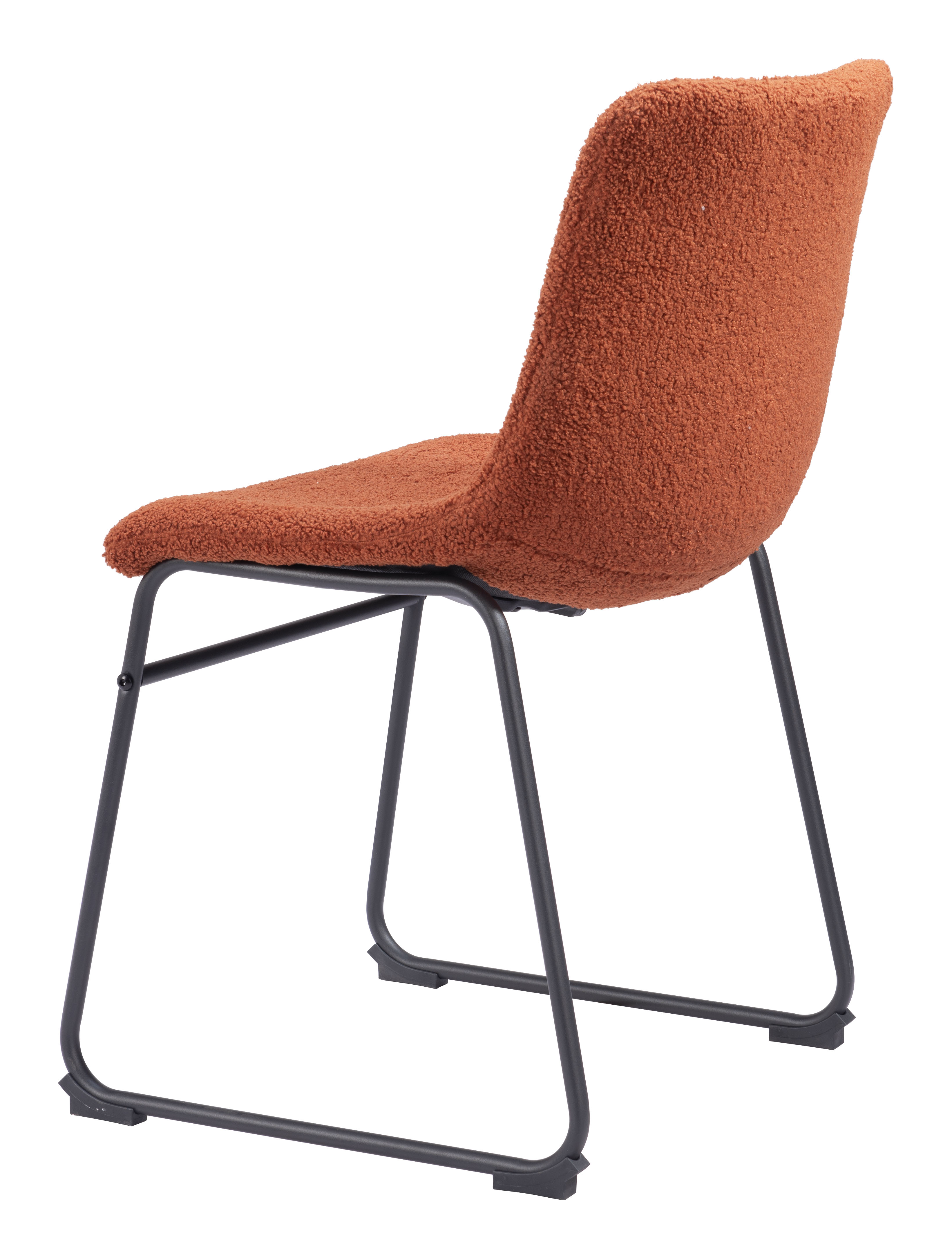 ZUO Smart Dining Chair (Set of 2) - Burnt Orange