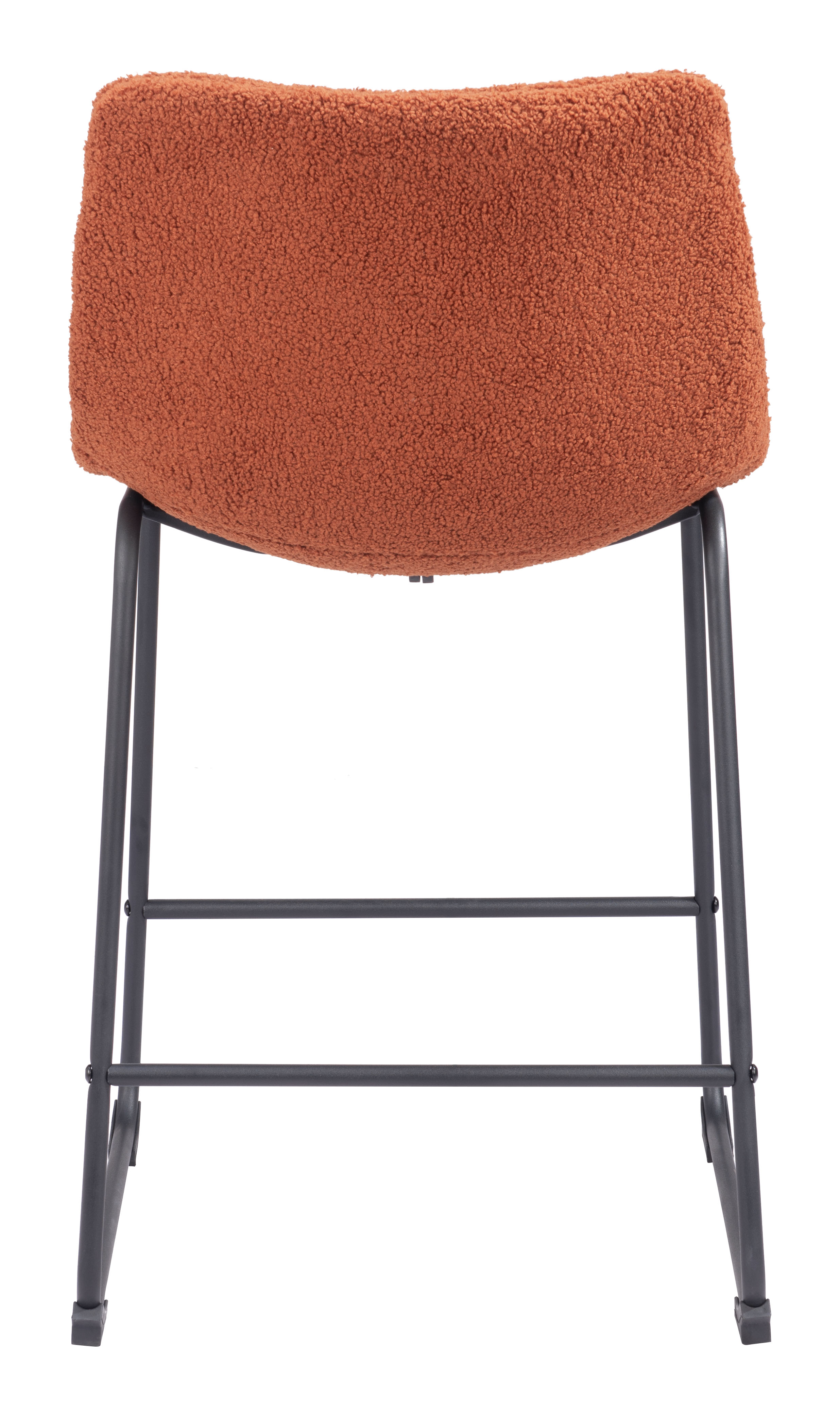 ZUO Smart Counter Stool (Set of 2) - Burnt Orange