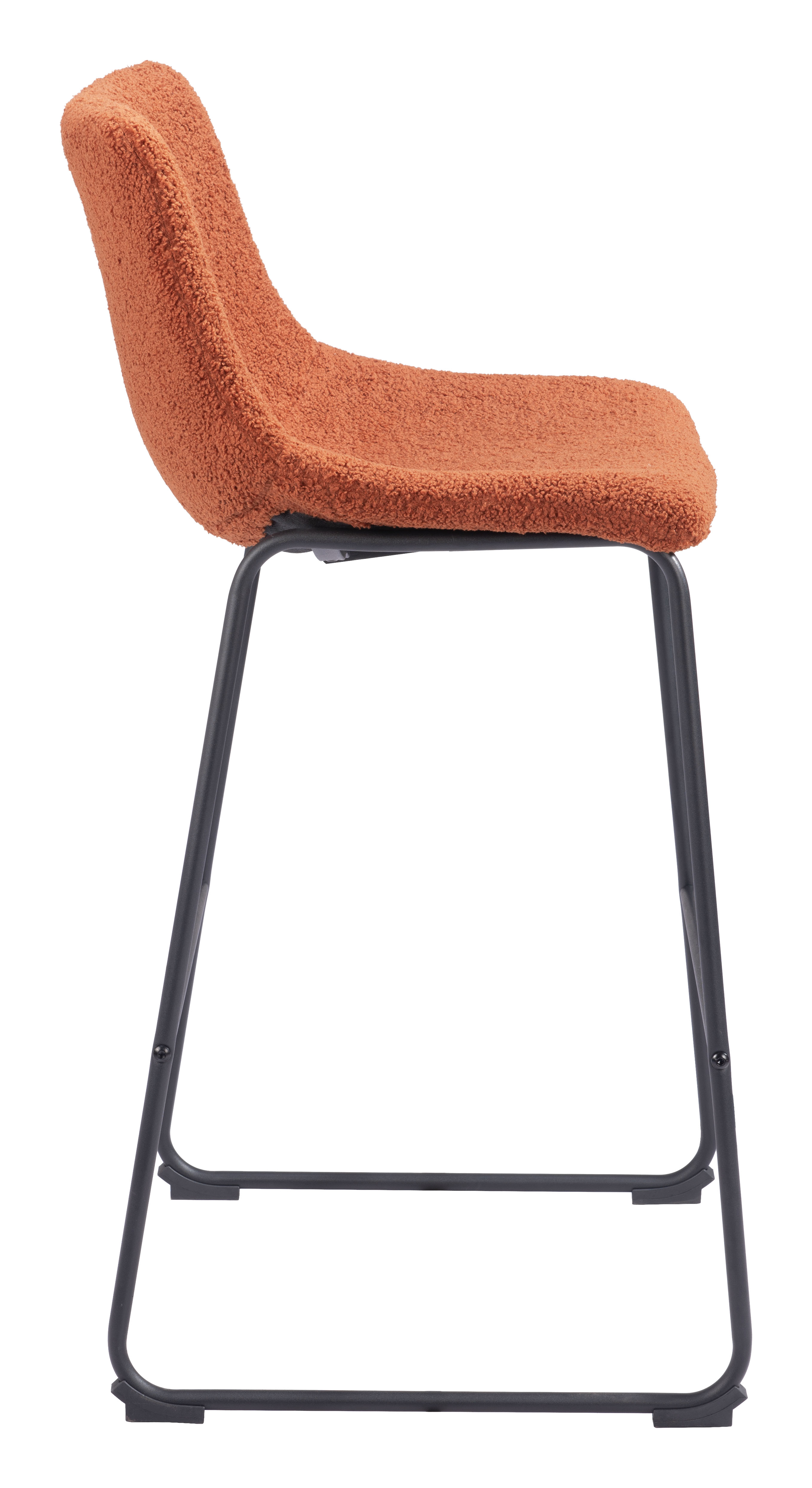 ZUO Smart Barstool (Set of 2) - Burnt Orange