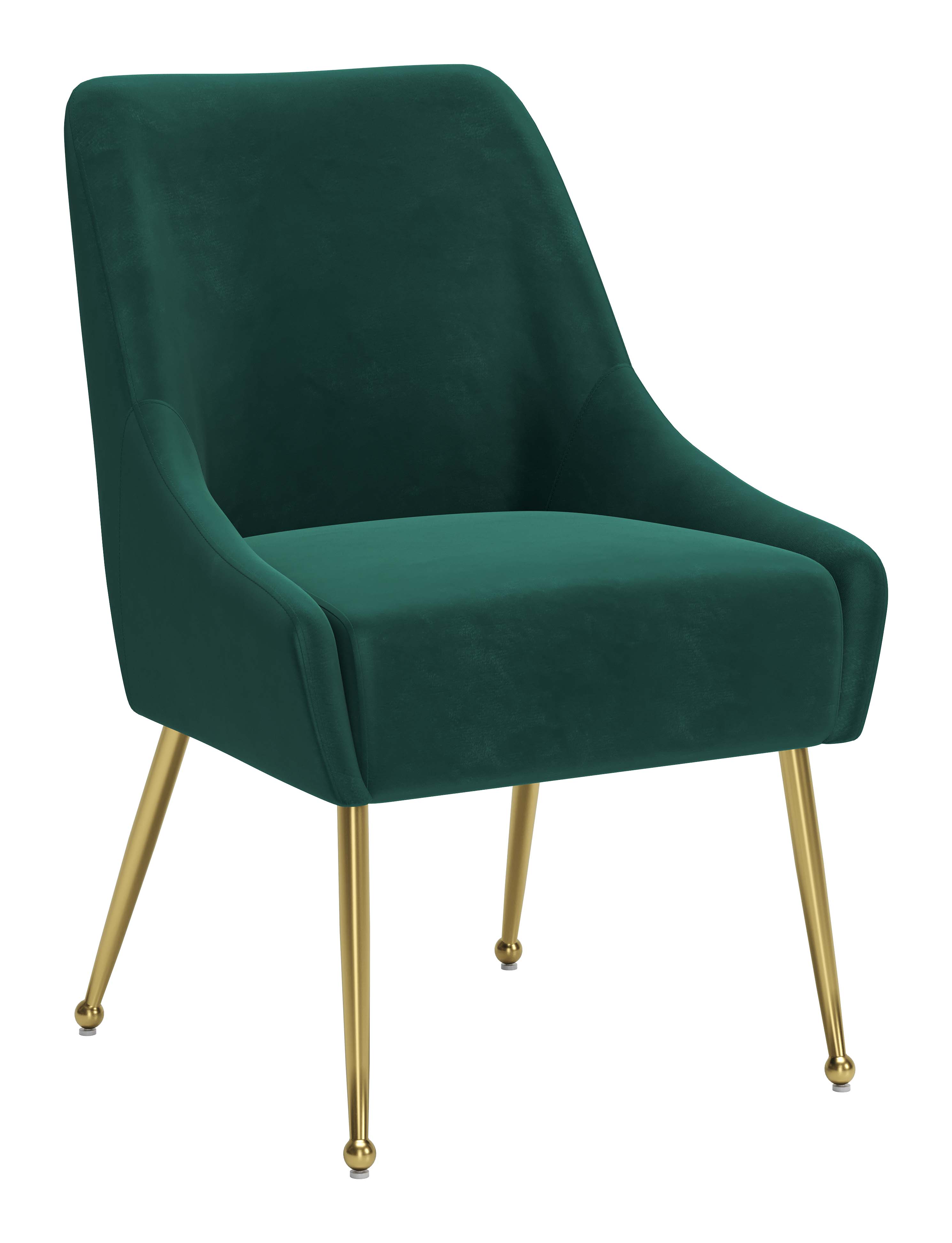 ZUO Maxine Dining Chair - Green/Gold