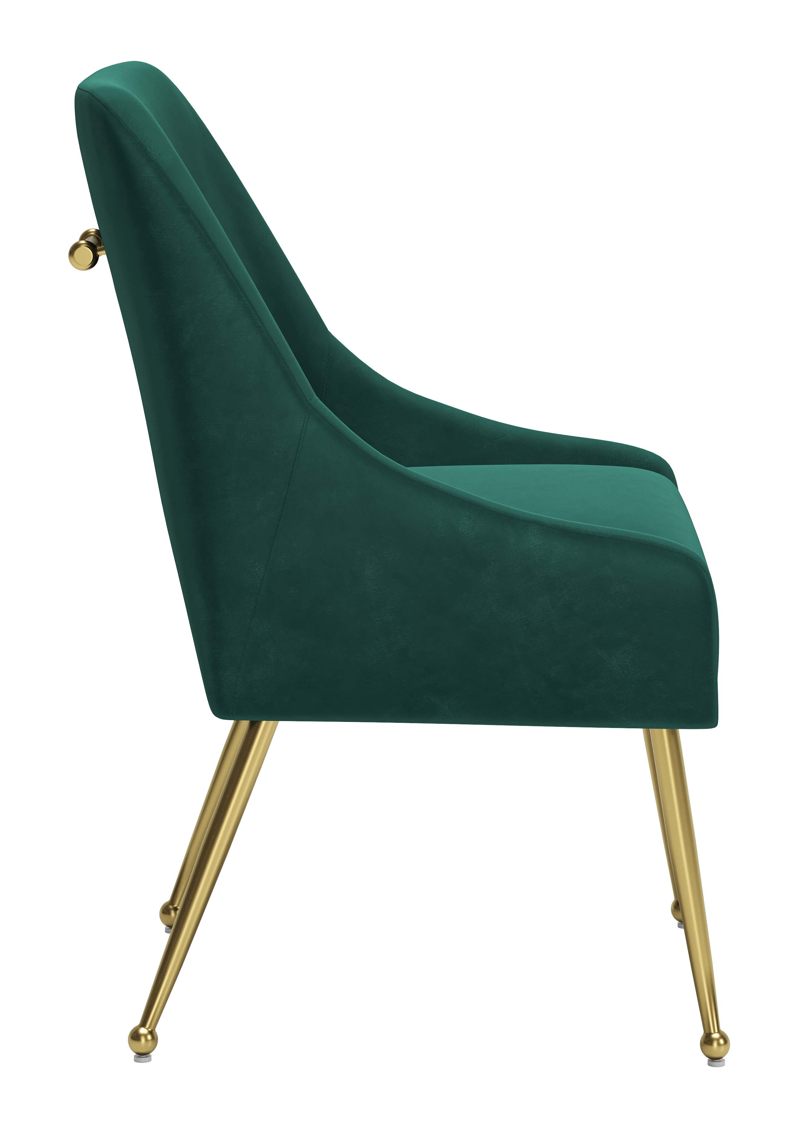 ZUO Maxine Dining Chair - Green/Gold