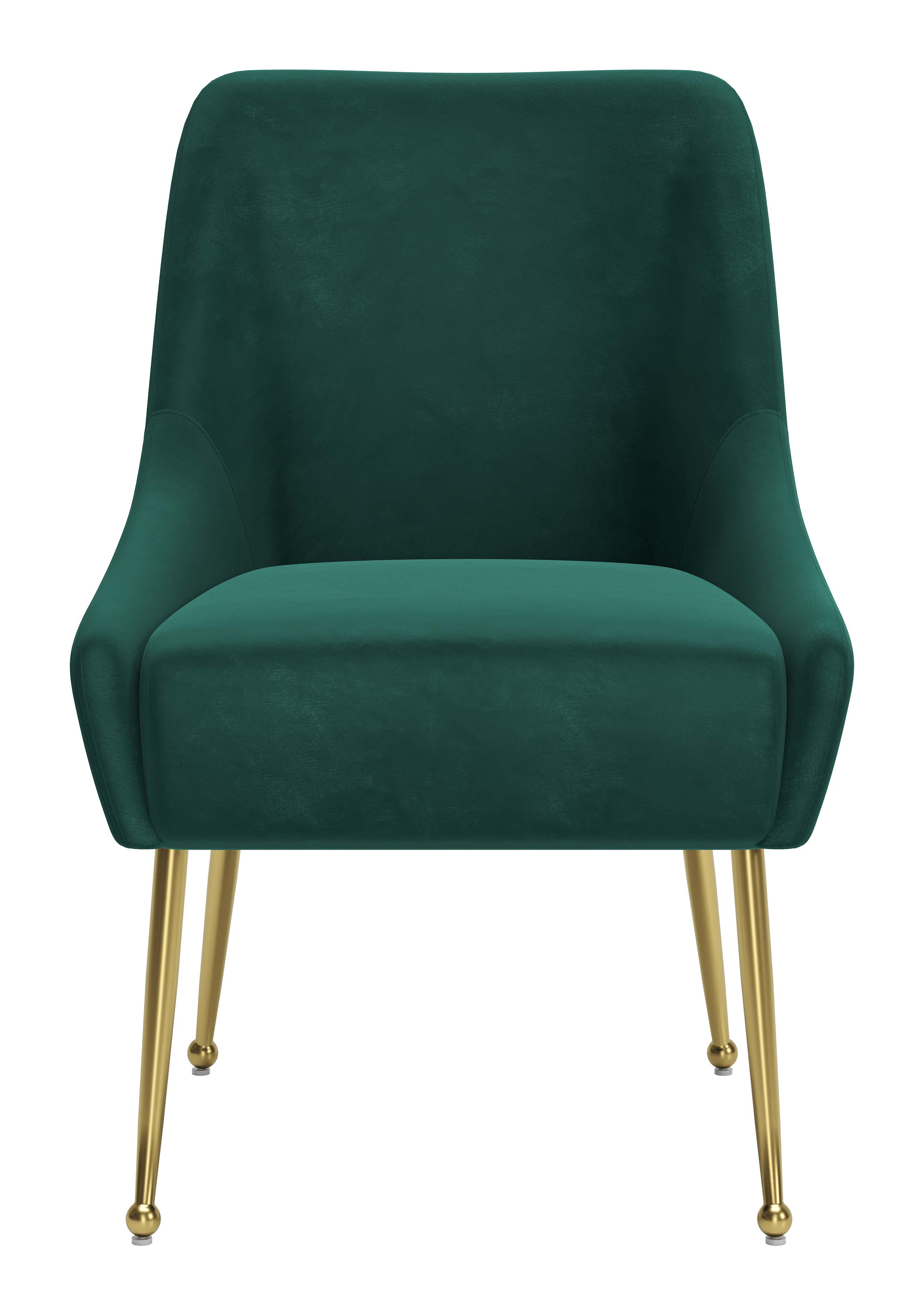 ZUO Maxine Dining Chair - Green/Gold