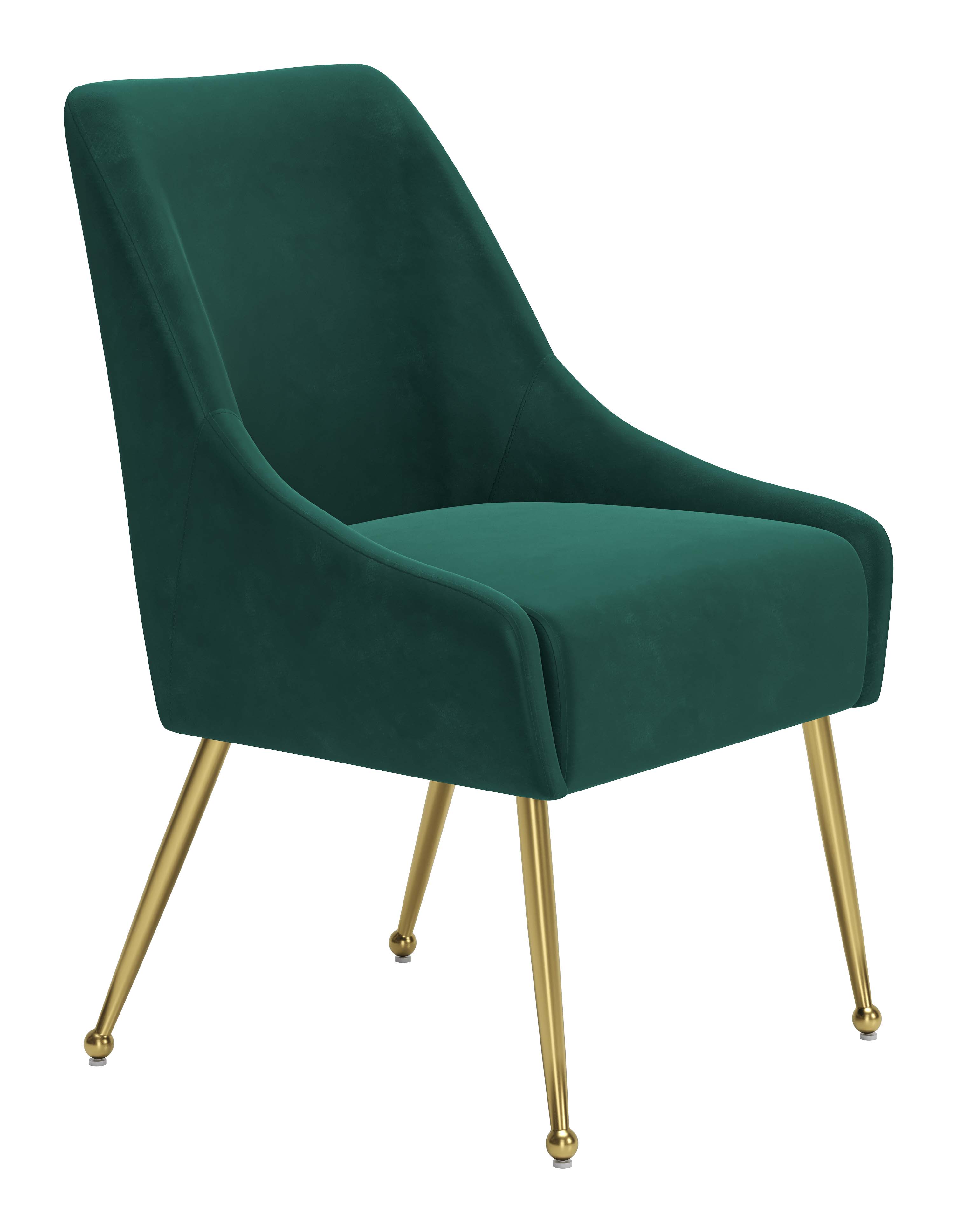 ZUO Maxine Dining Chair - Green/Gold