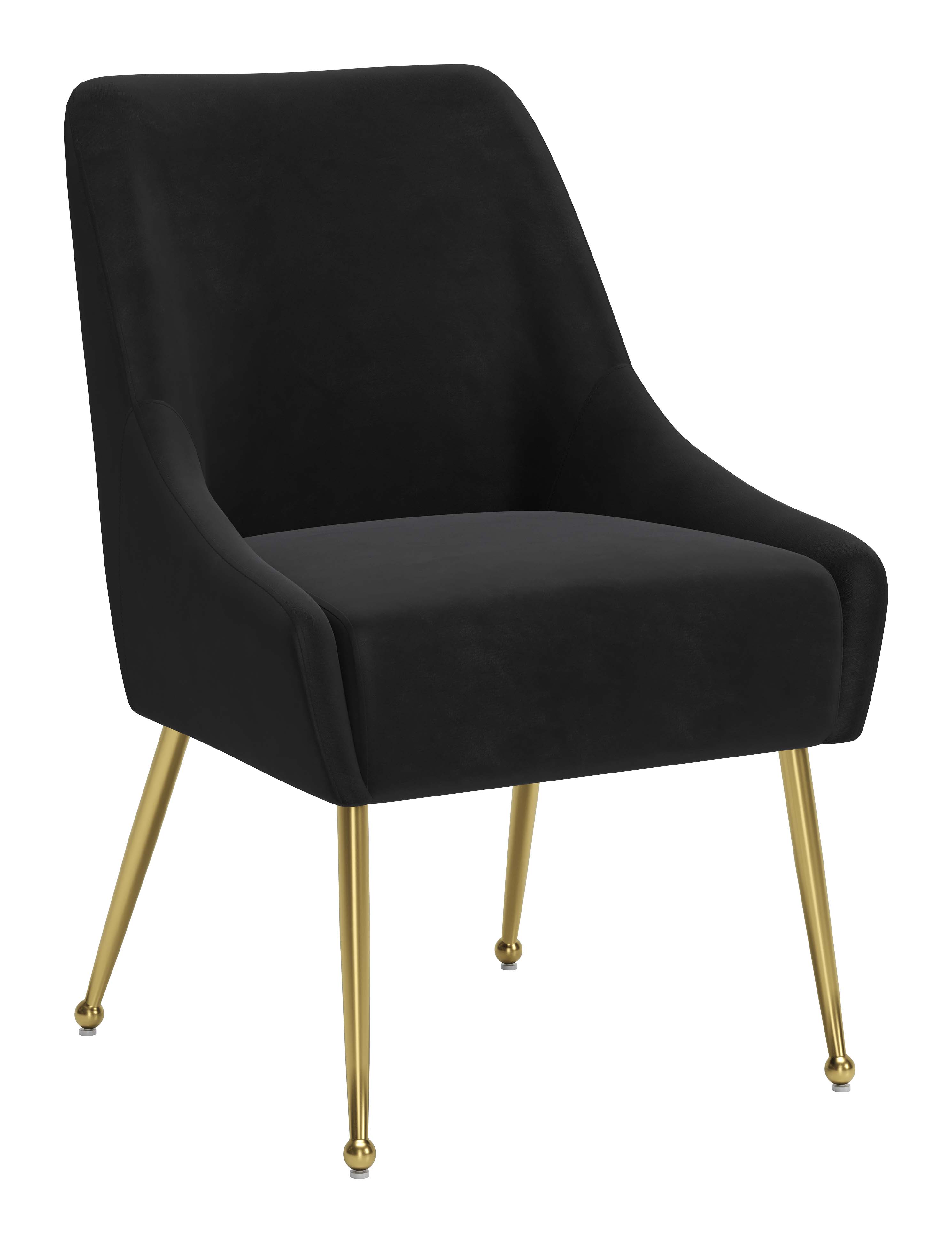 ZUO Maxine Dining Chair - Black/Gold