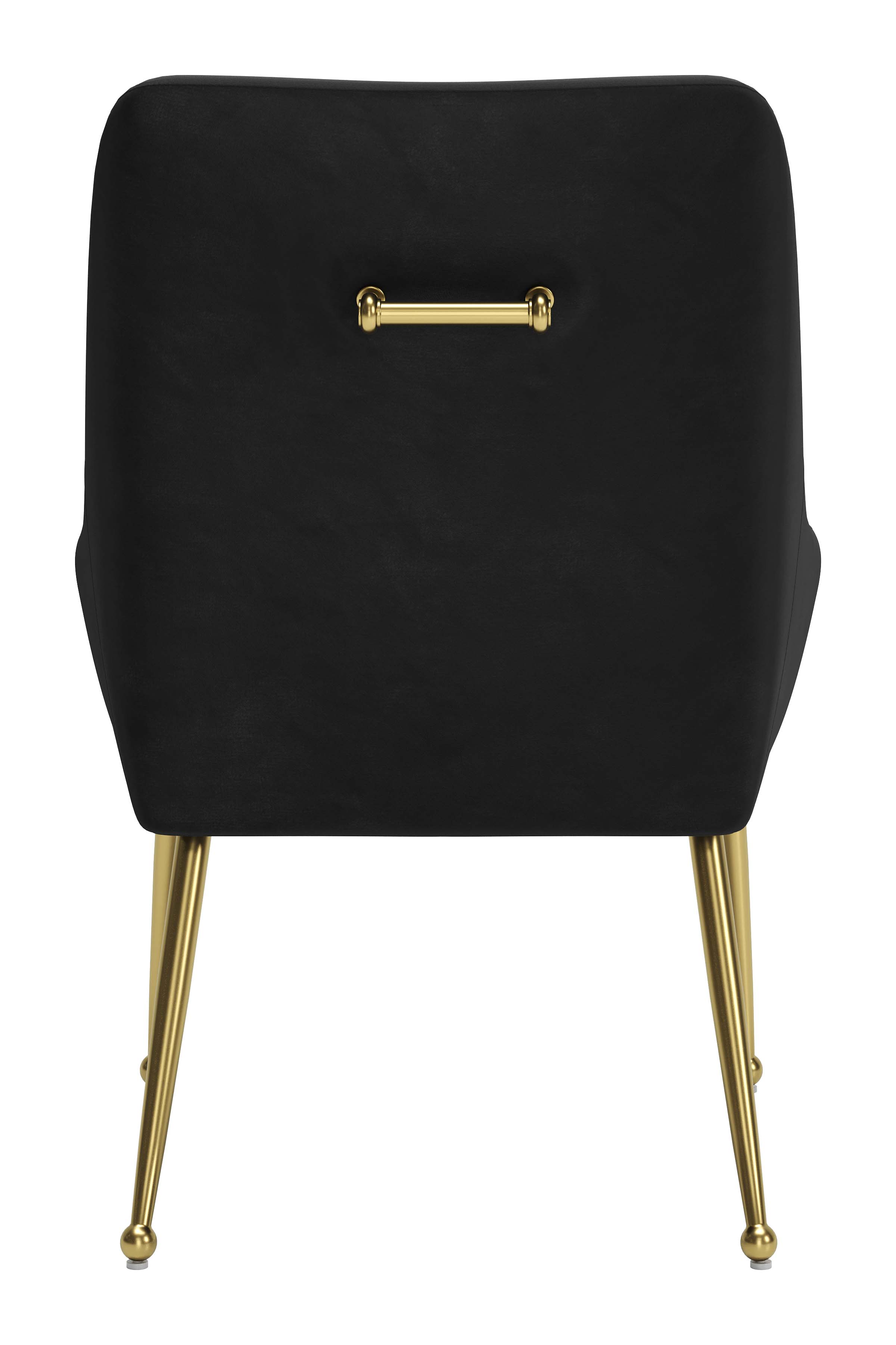 ZUO Maxine Dining Chair - Black/Gold