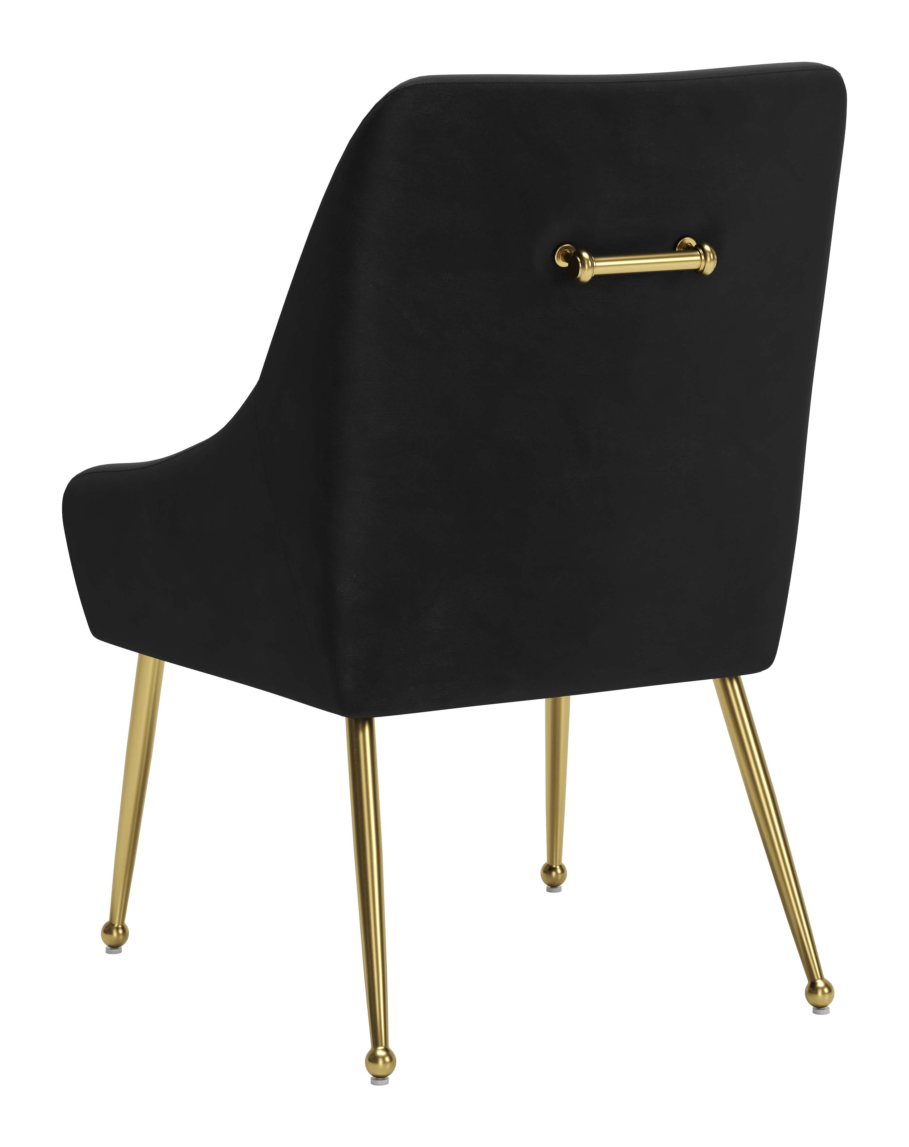 ZUO Maxine Dining Chair - Black/Gold