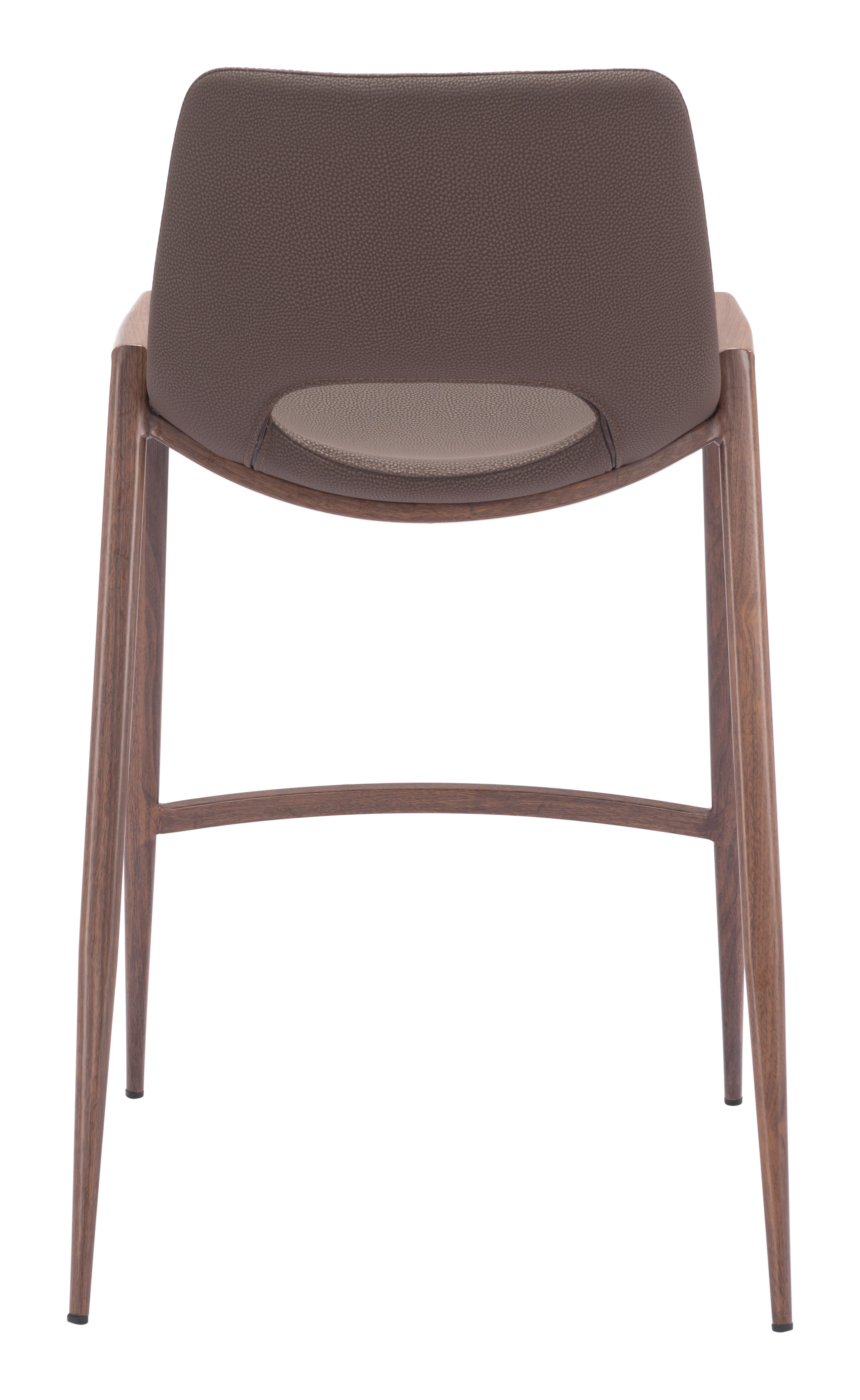 ZUO Desi Counter Stool (Set of 2) - Brown/Walnut