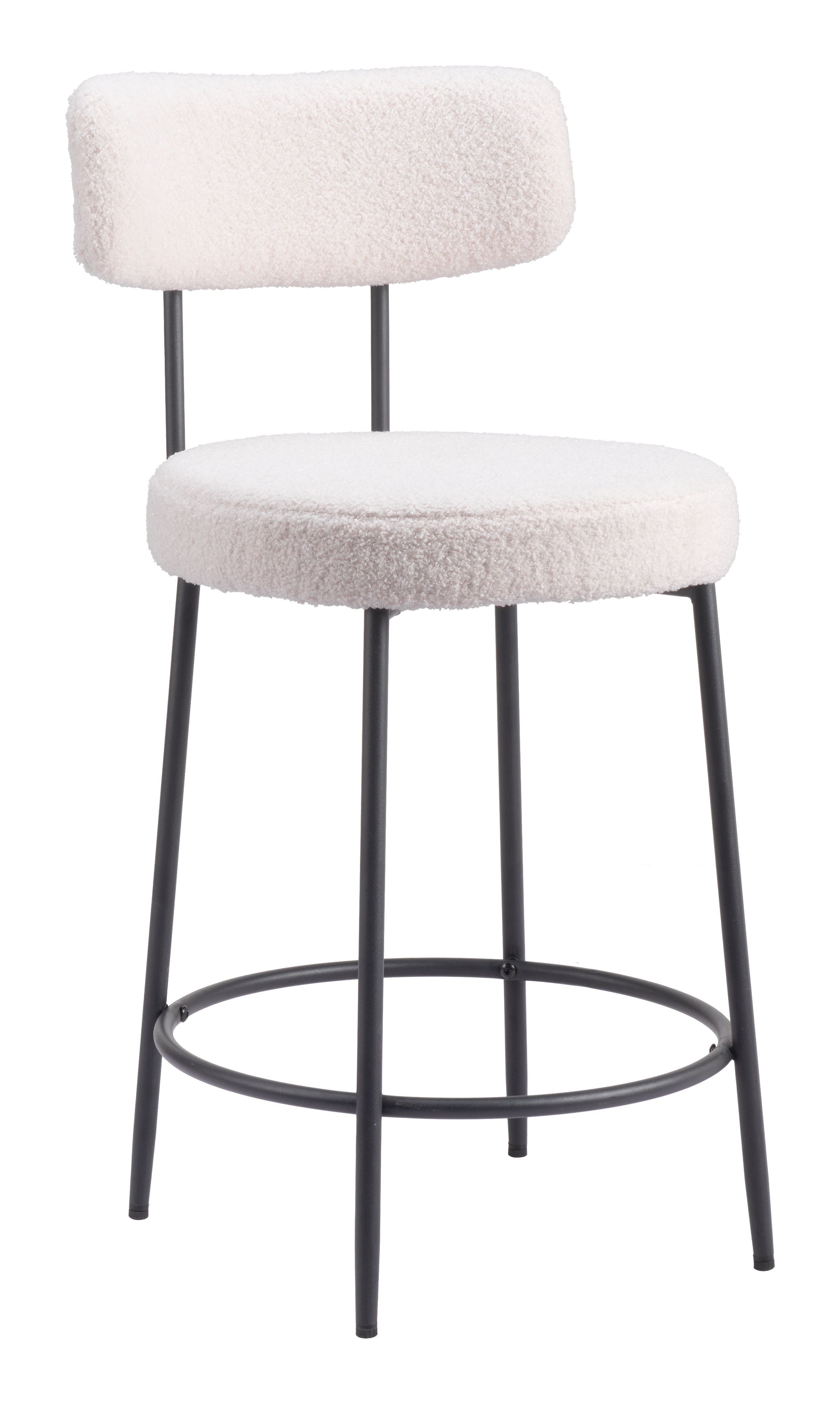 ZUO - Blanca Counter Stool (Set of 2) in Ivory