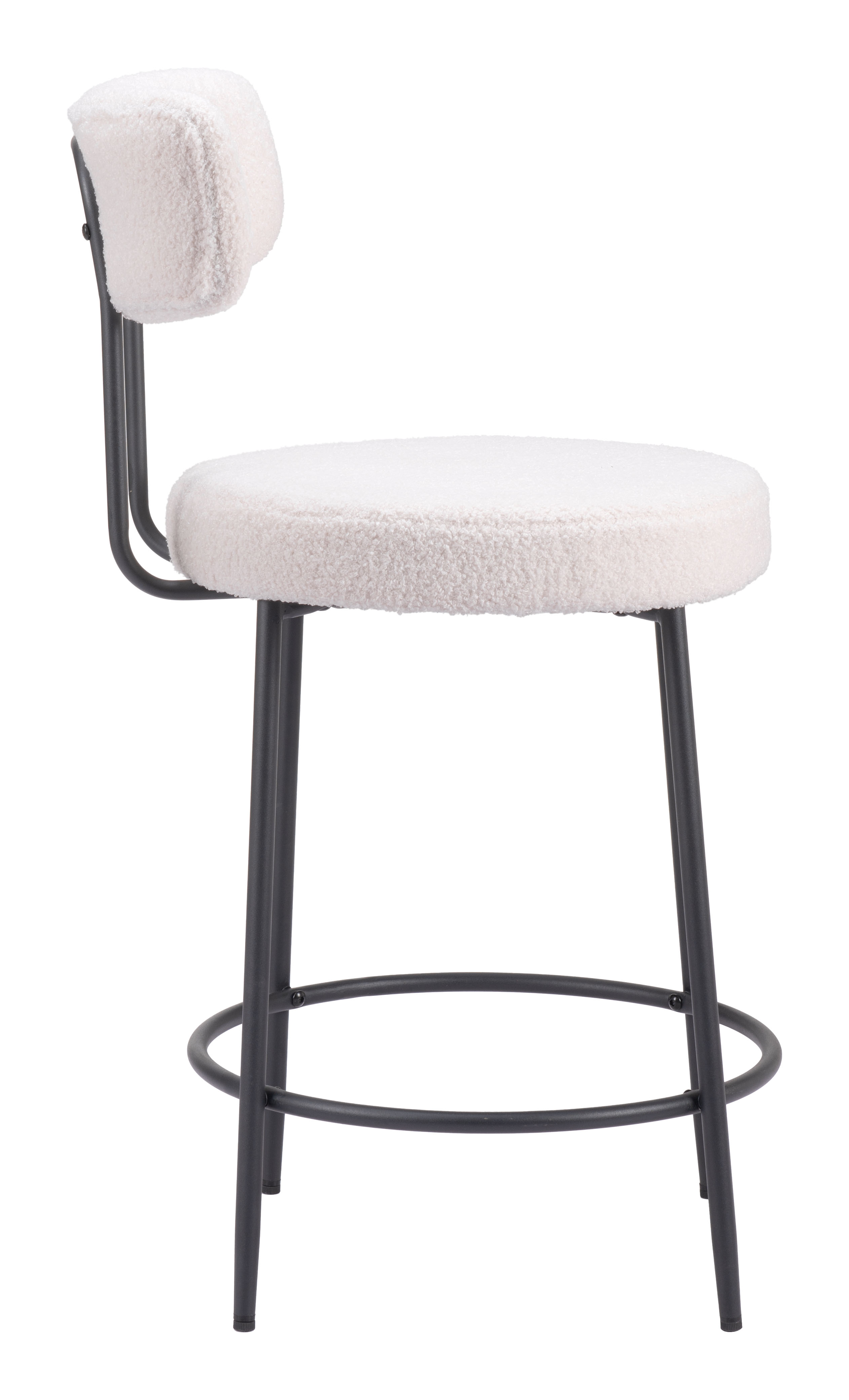 ZUO - Blanca Counter Stool (Set of 2) in Ivory