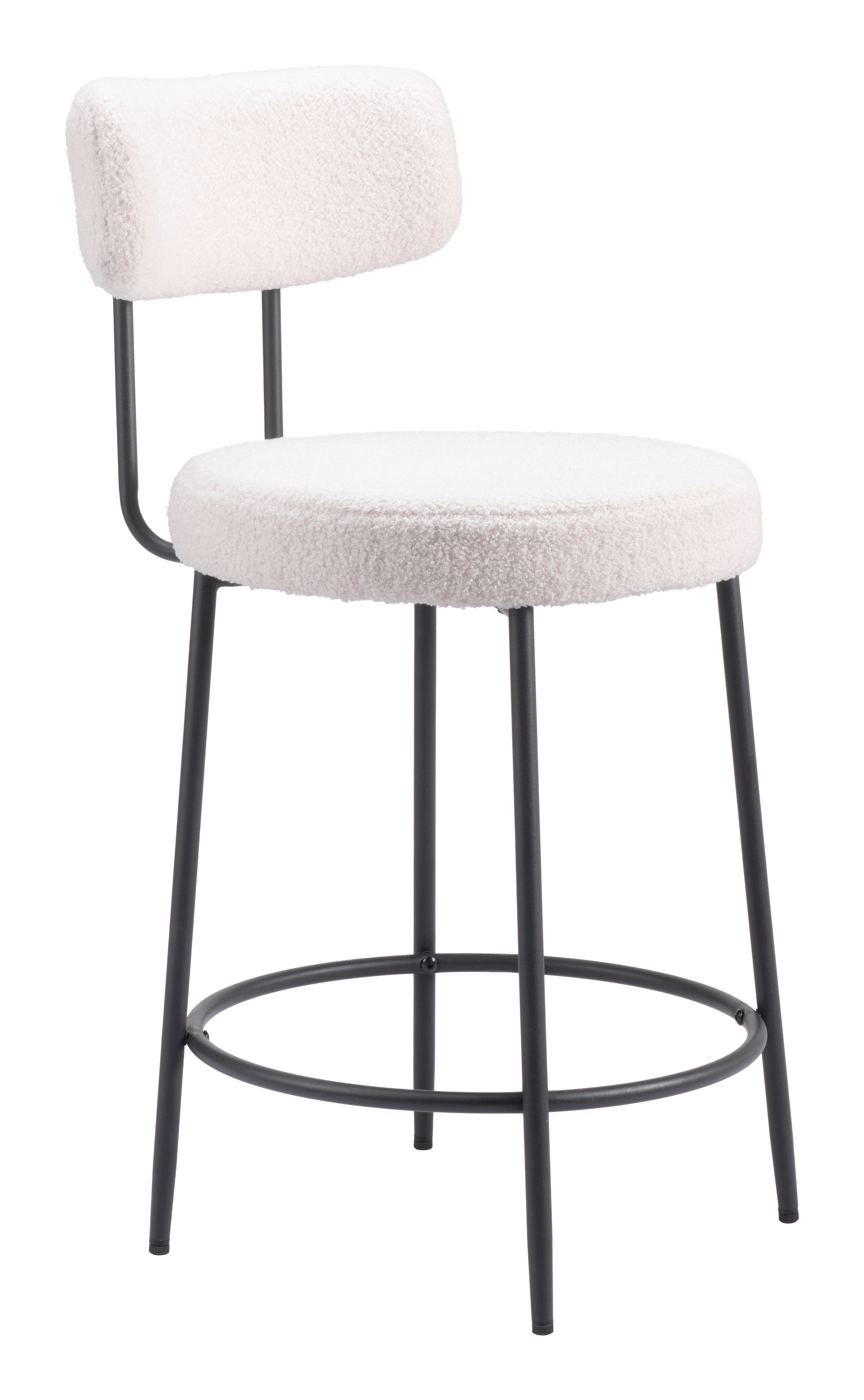 ZUO - Blanca Counter Stool (Set of 2) in Ivory