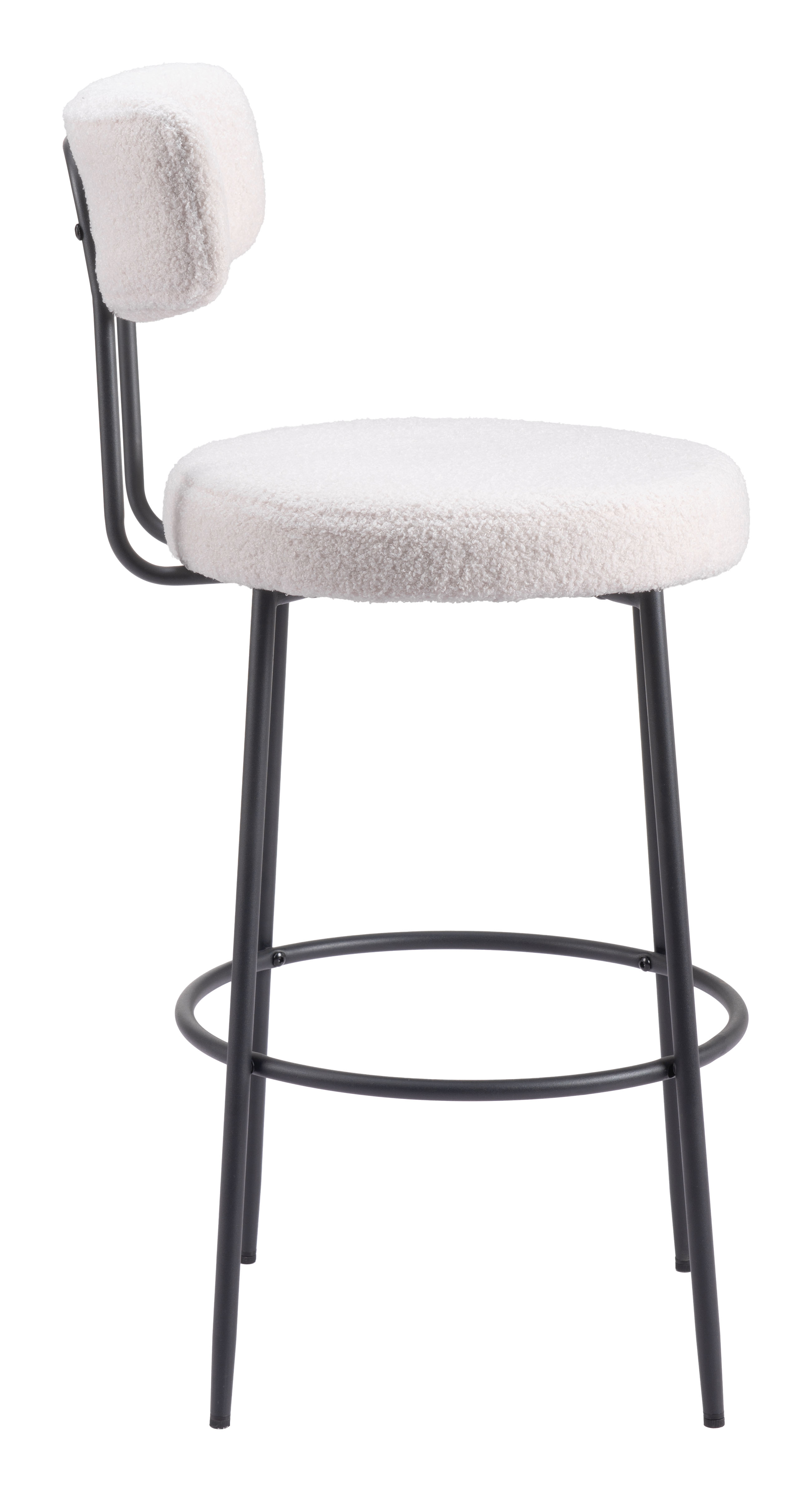 ZUO - Blanca Barstool (Set of 2) in Ivory