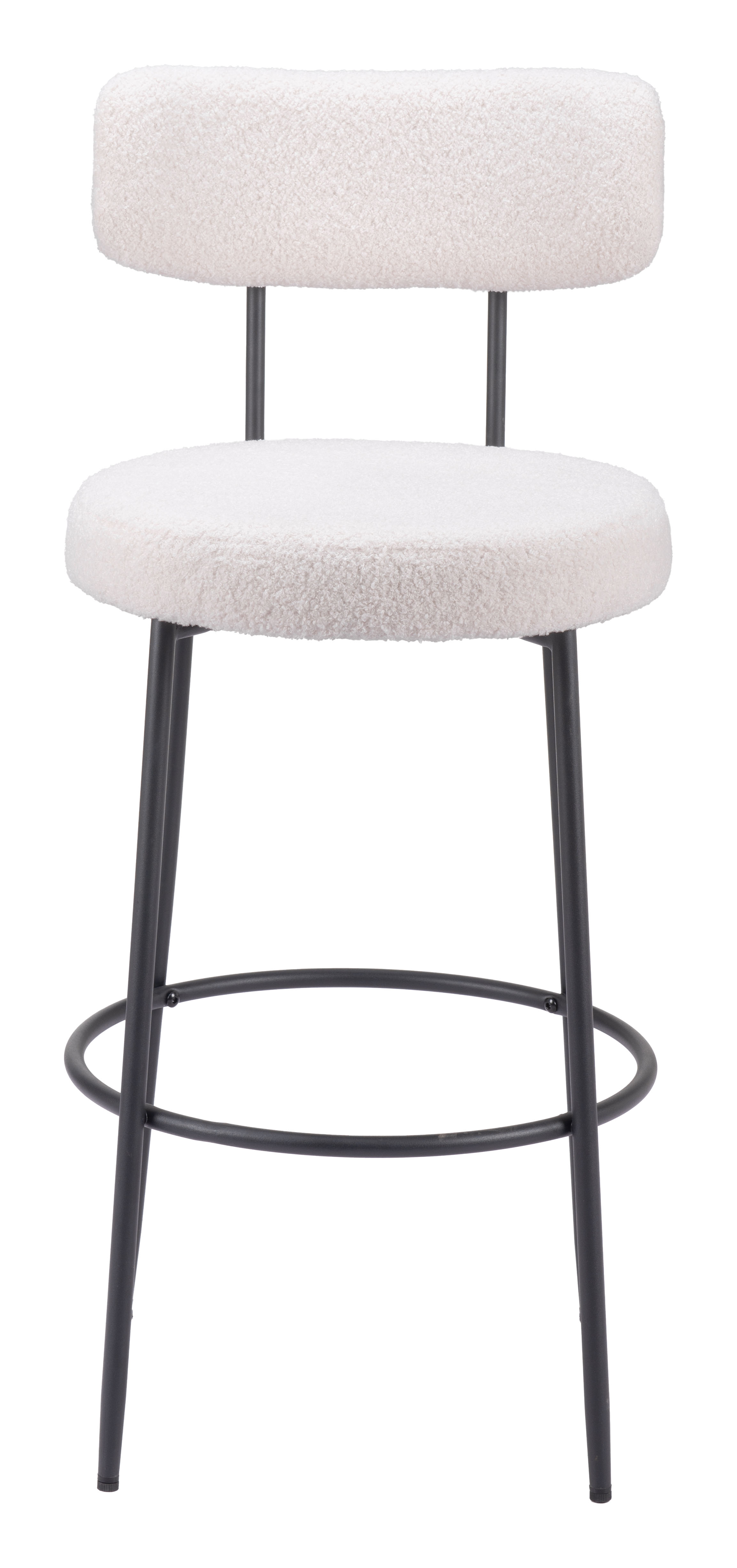 ZUO - Blanca Barstool (Set of 2) in Ivory