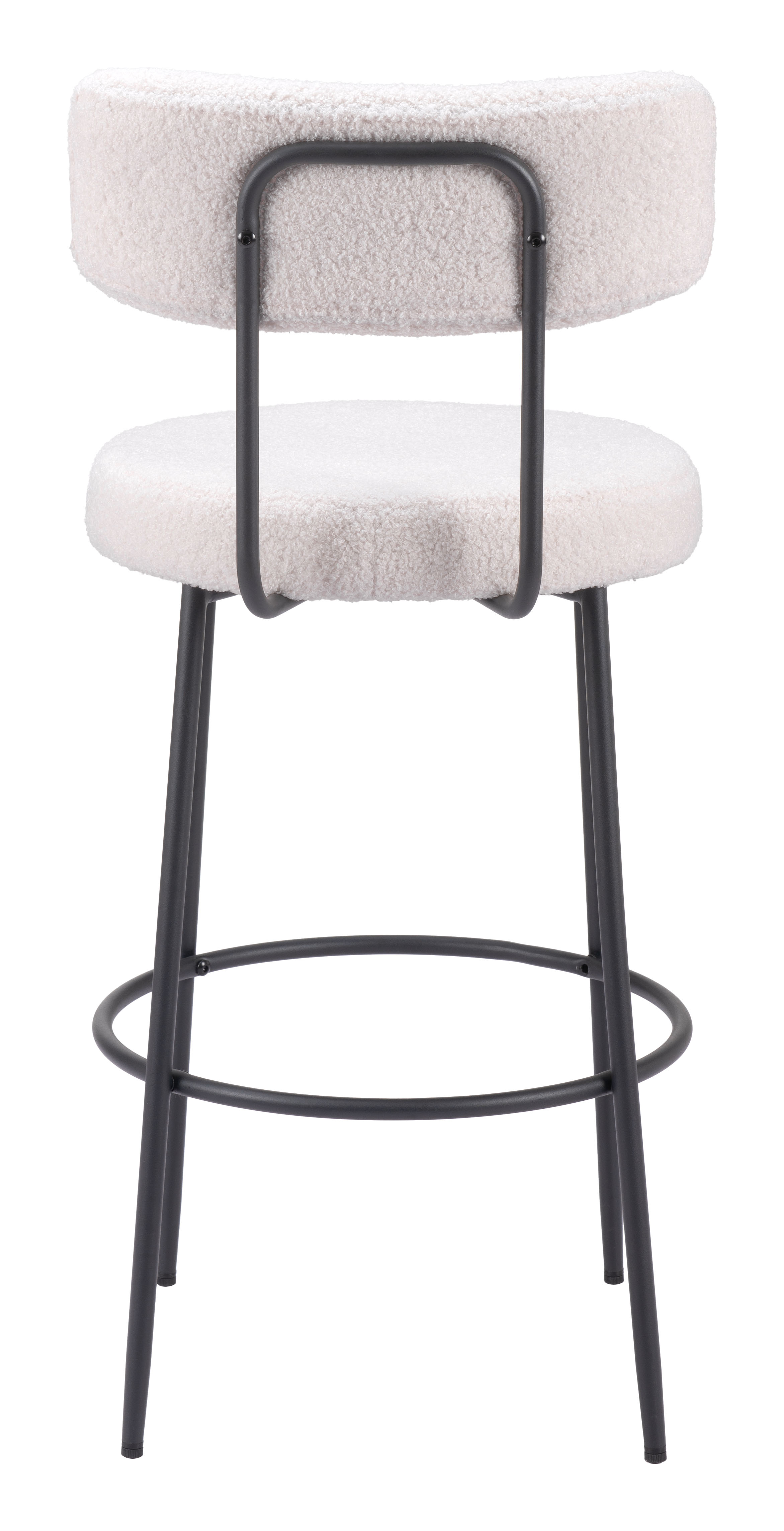 ZUO - Blanca Barstool (Set of 2) in Ivory