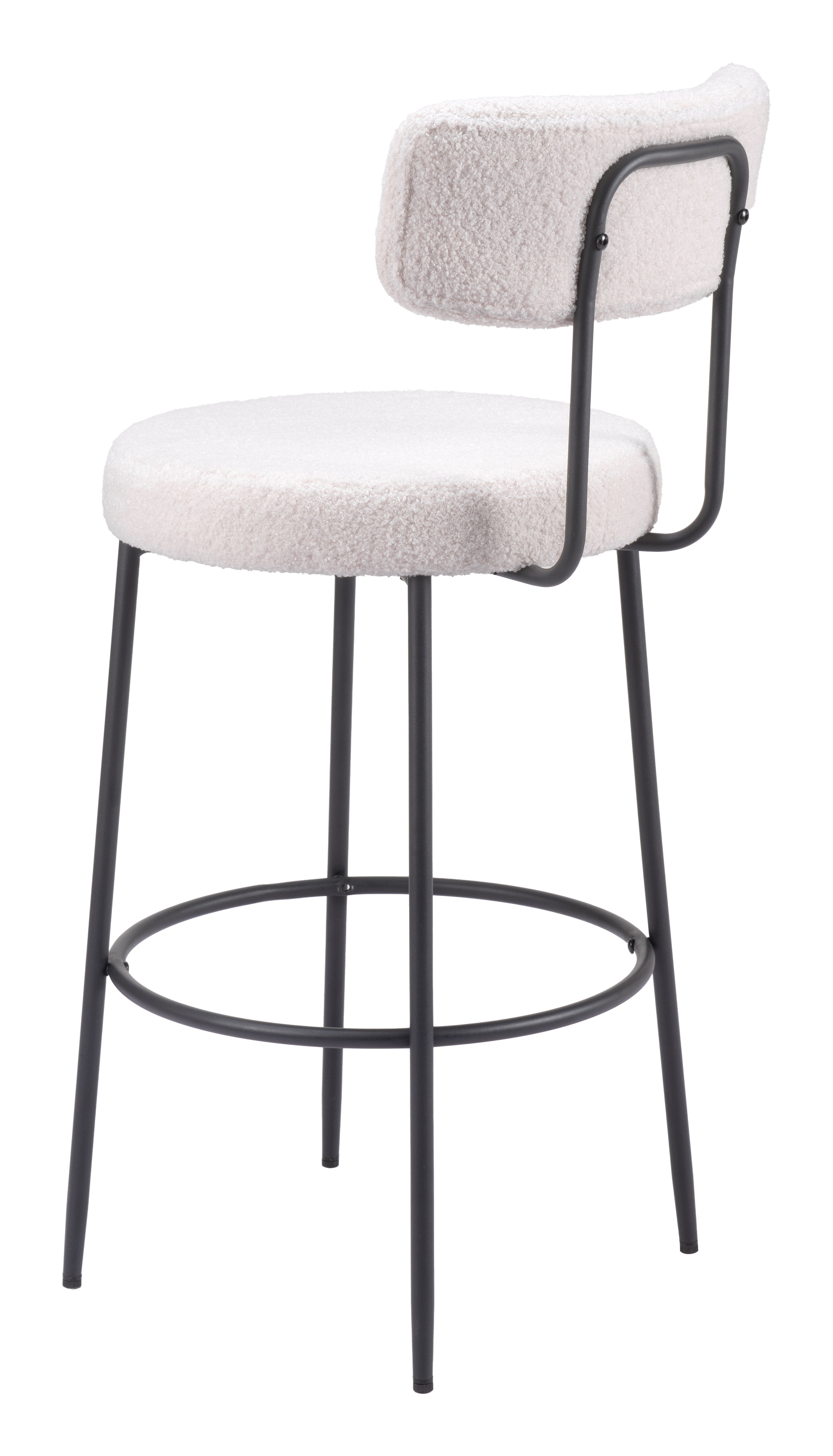 ZUO - Blanca Barstool (Set of 2) in Ivory