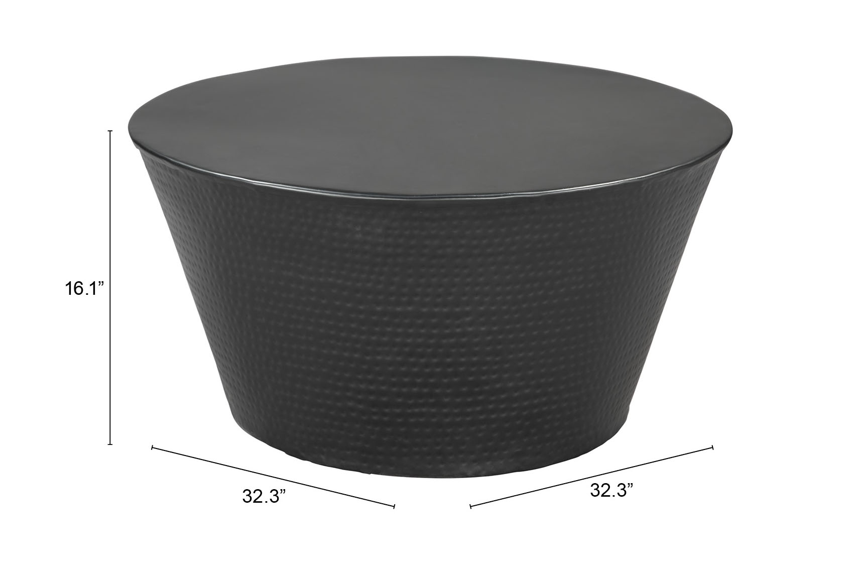 ZUO - Durban Coffee Table in Black