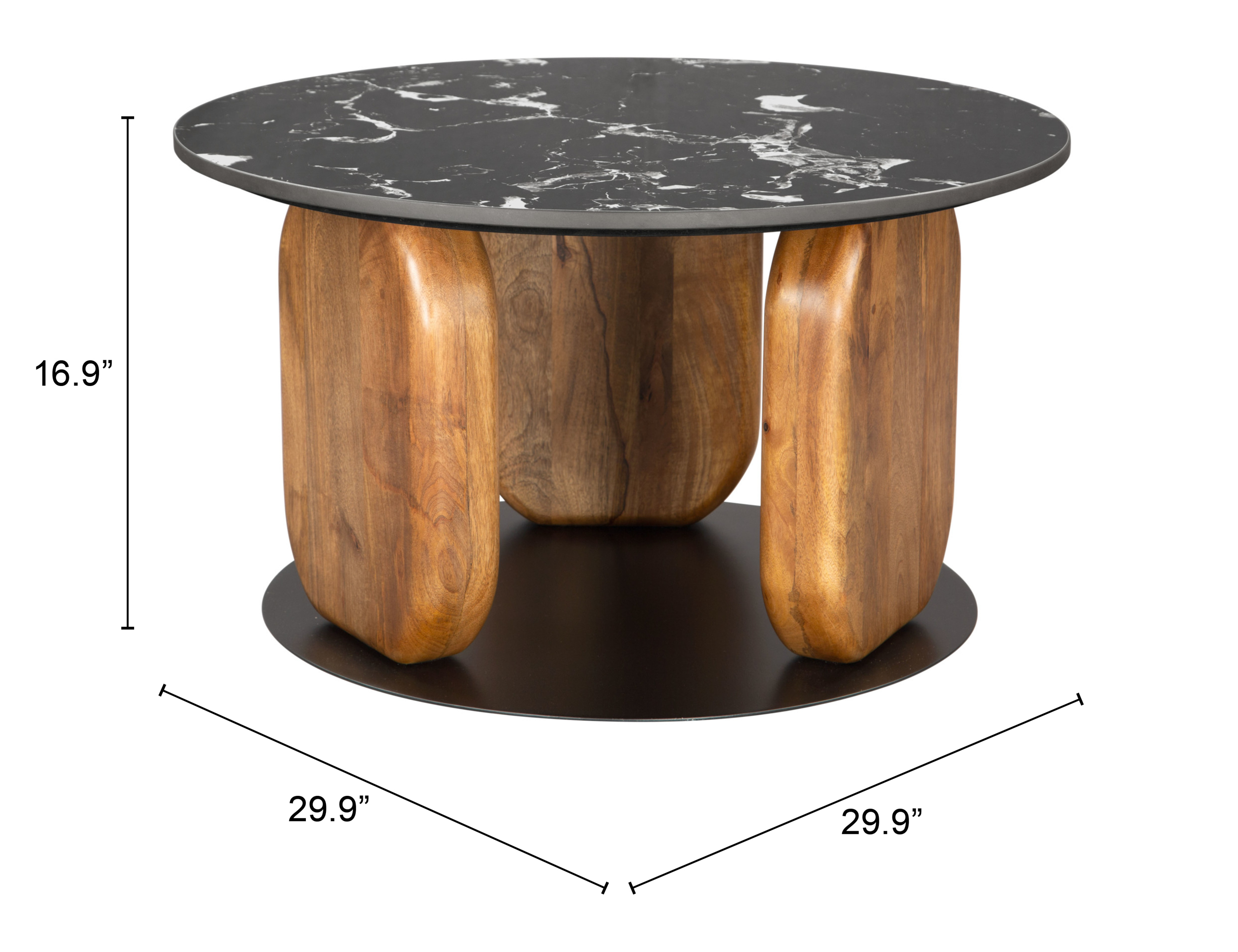 ZUO - Pemba Coffee Table in Multi-Color