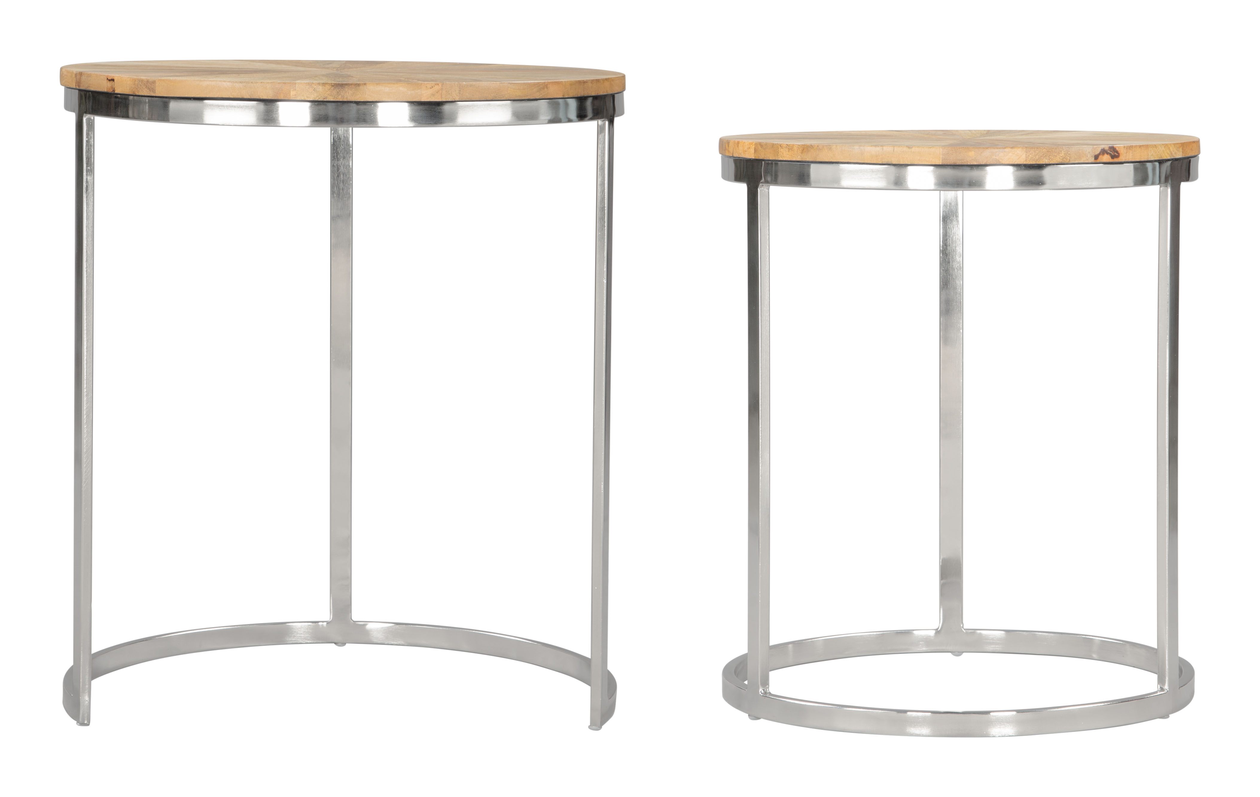 ZUO - Bari Nesting Table Set (2-Piece) in Natural