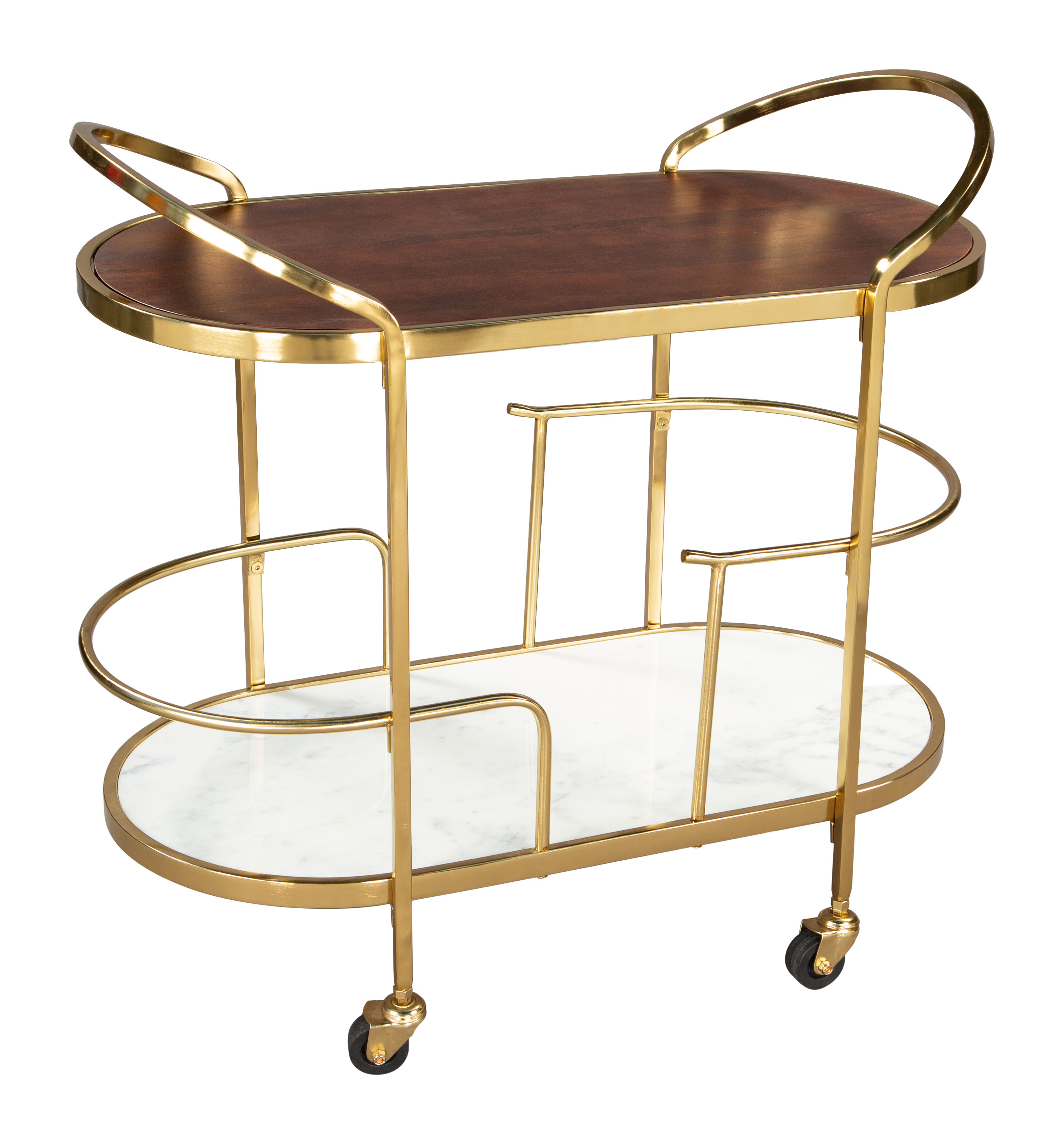 ZUO - Antalya Bar Cart in Multi-Color