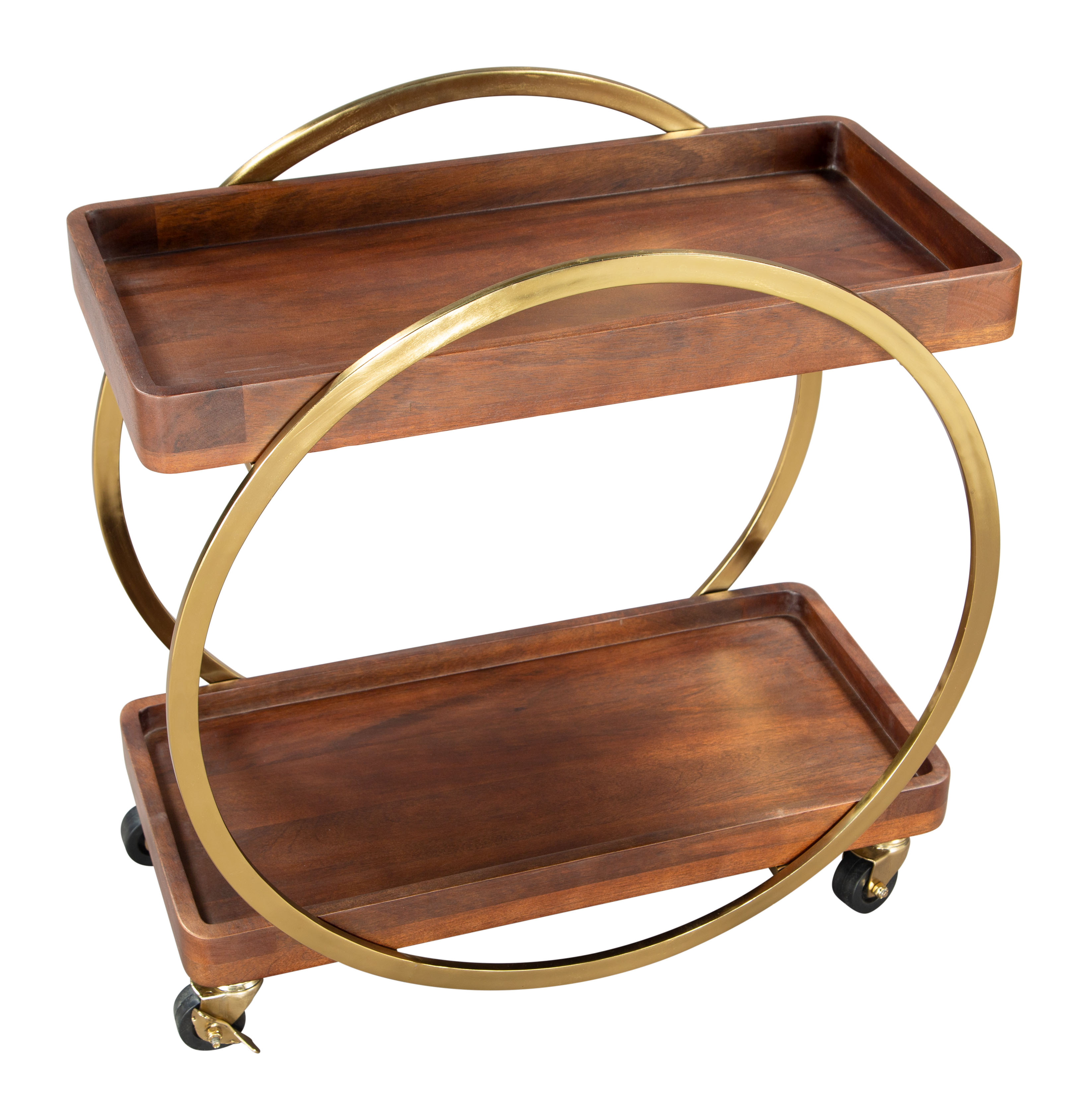 ZUO - Arenas Bar Cart in Brown