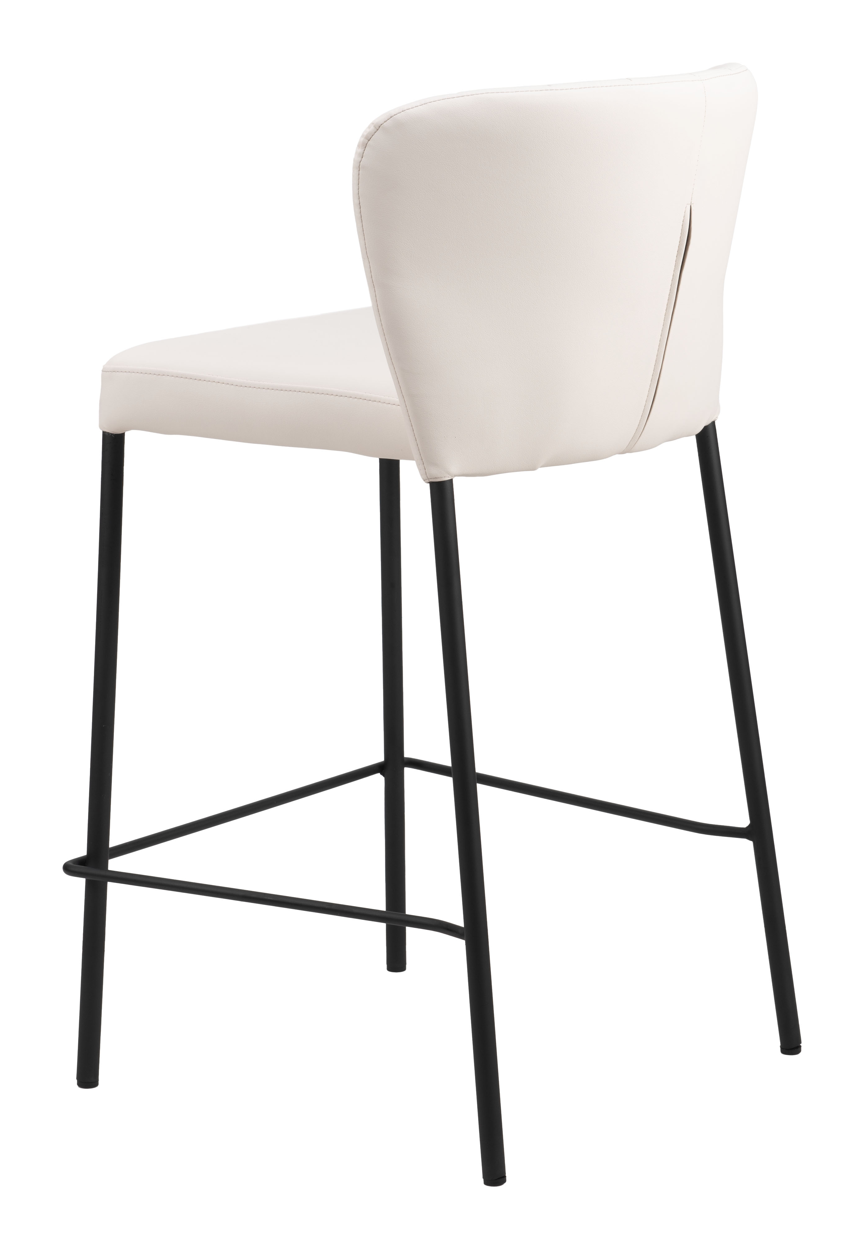 ZUO Linz Counter Stool (Set of 2) - Cream