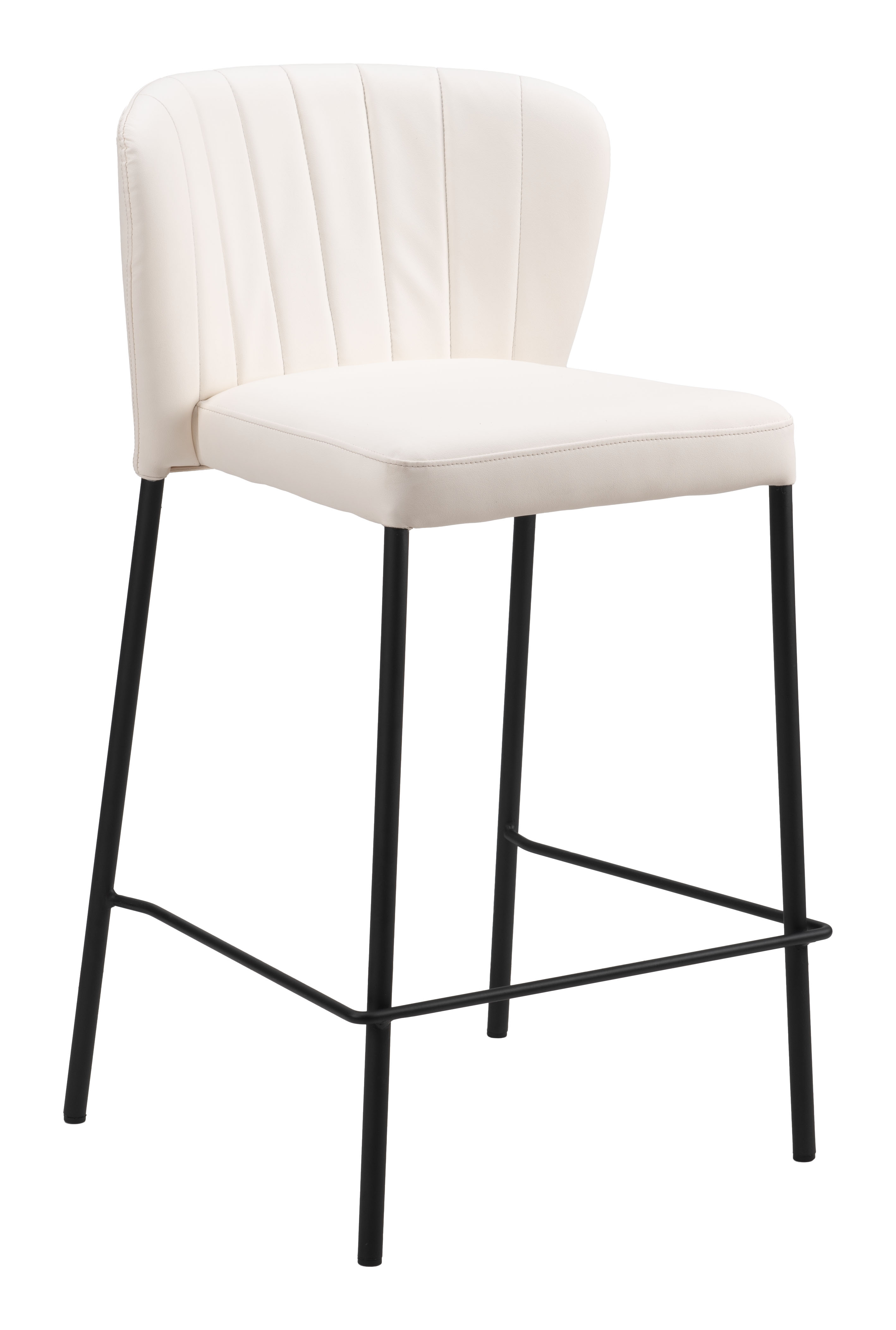 ZUO Linz Counter Stool (Set of 2) - Cream