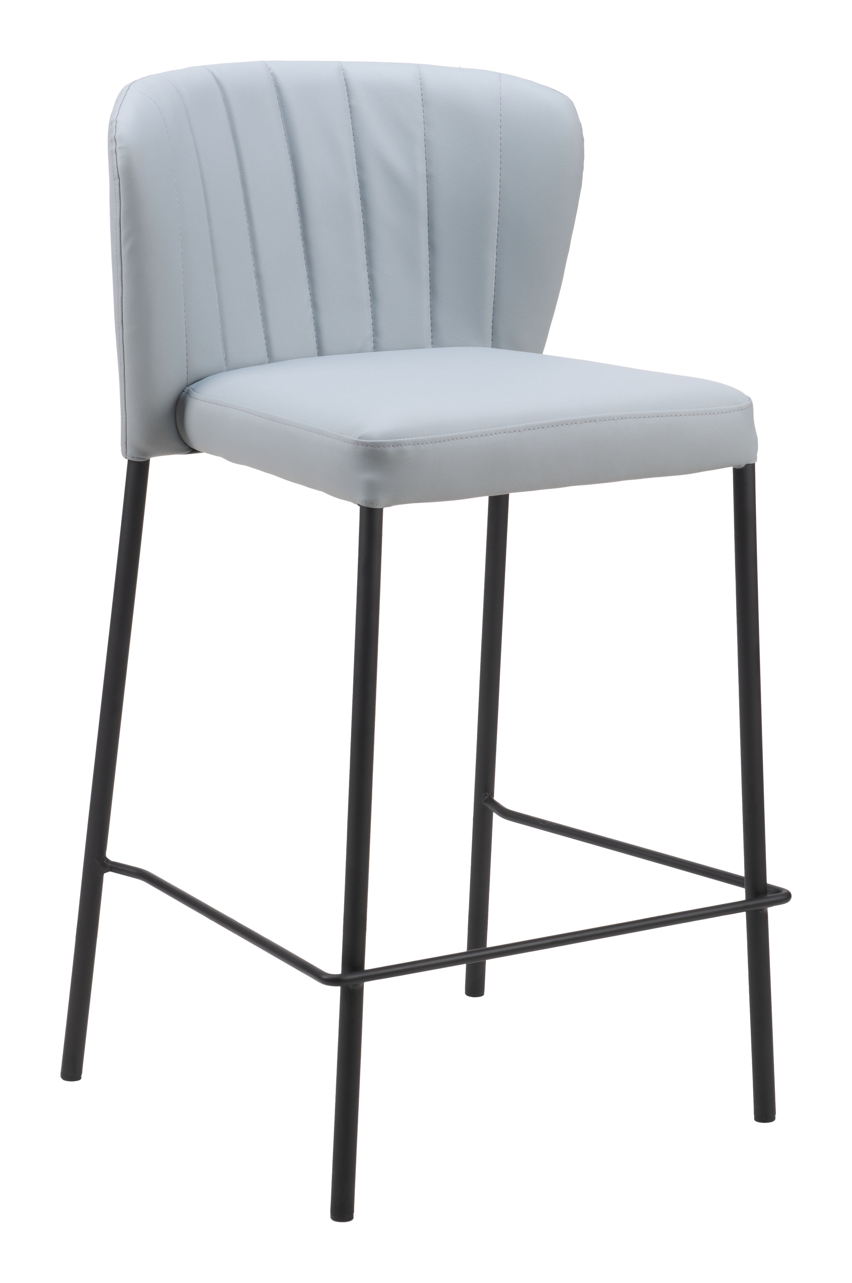 ZUO Linz Counter Stool (Set of 2) - Gray