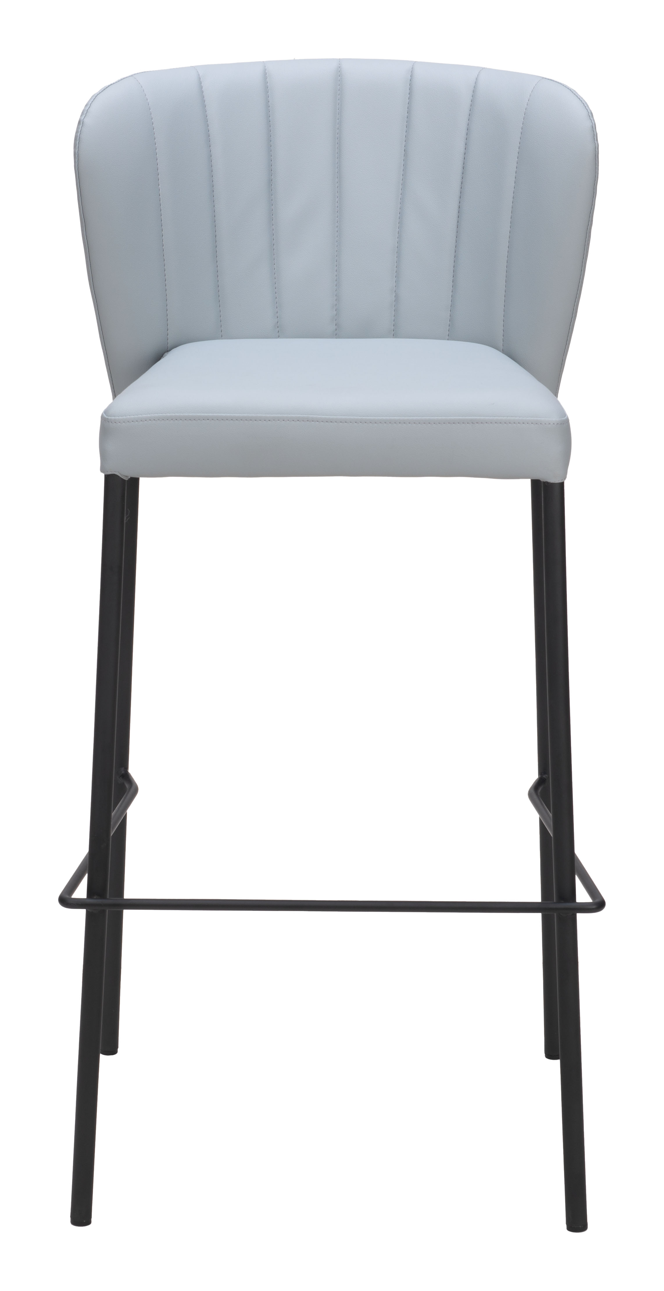 ZUO Linz Barstool (Set of 2) - Gray