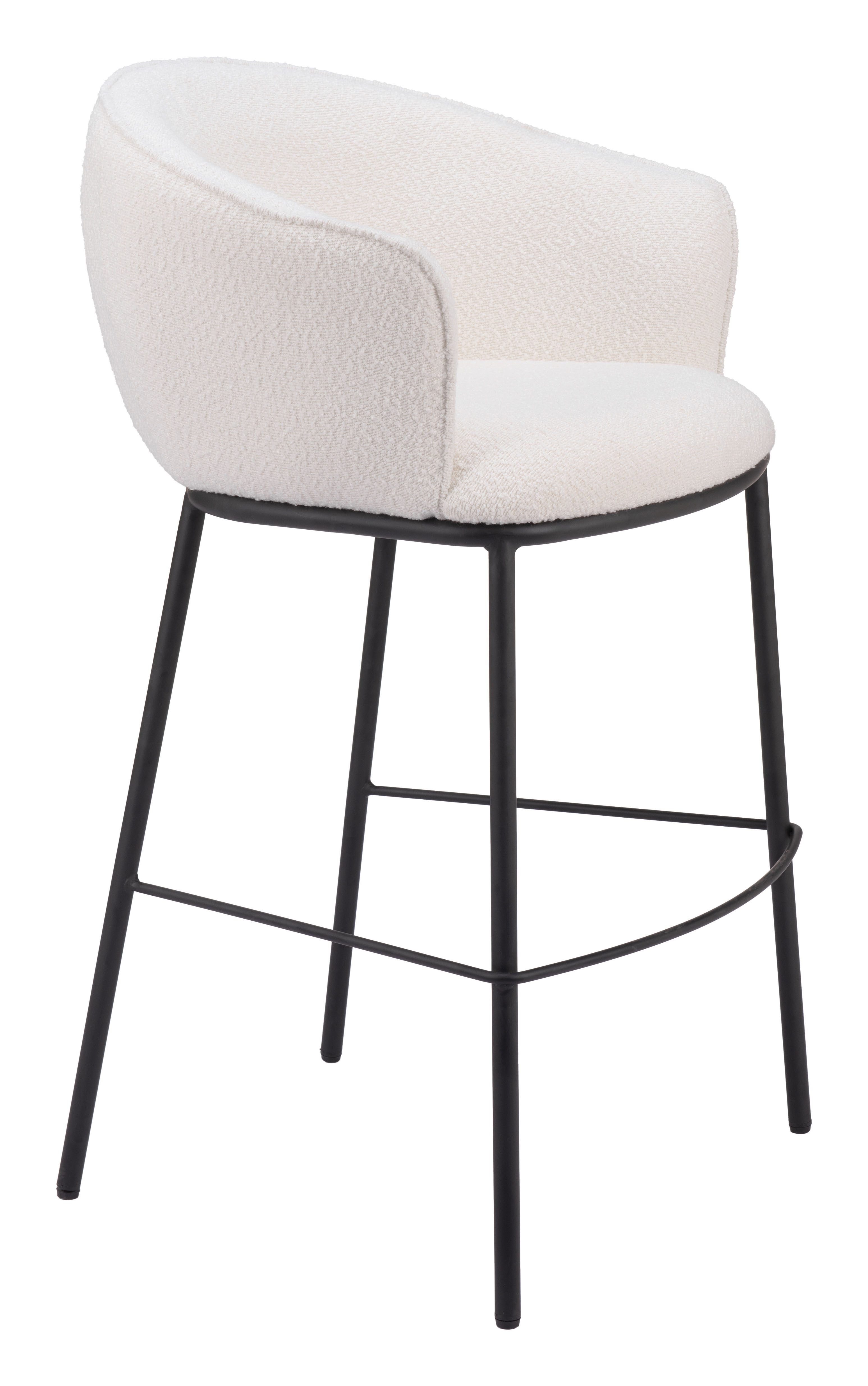 ZUO Essen Barstool - Ivory