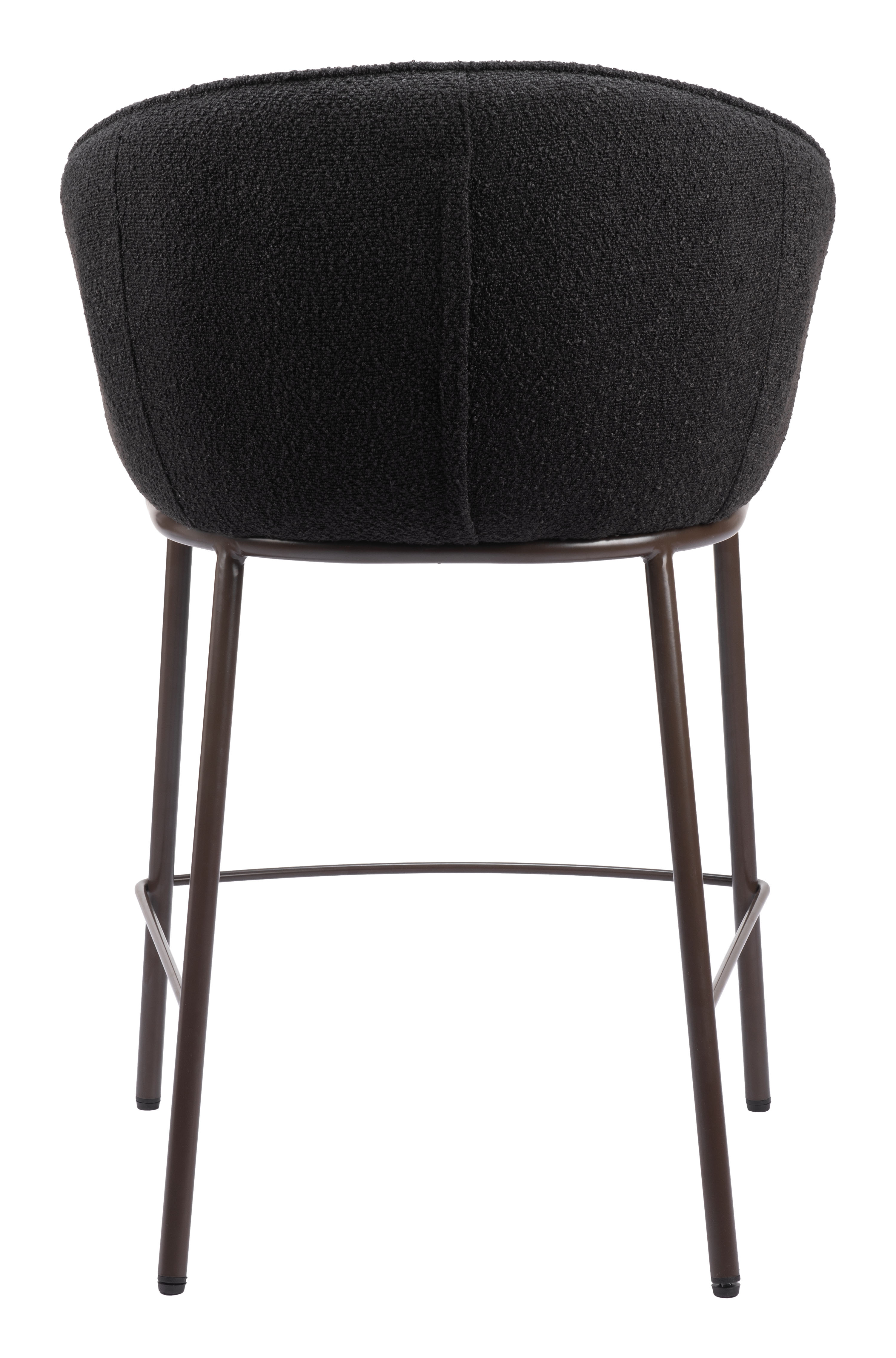 ZUO Essen Counter Stool - Black/Bronze