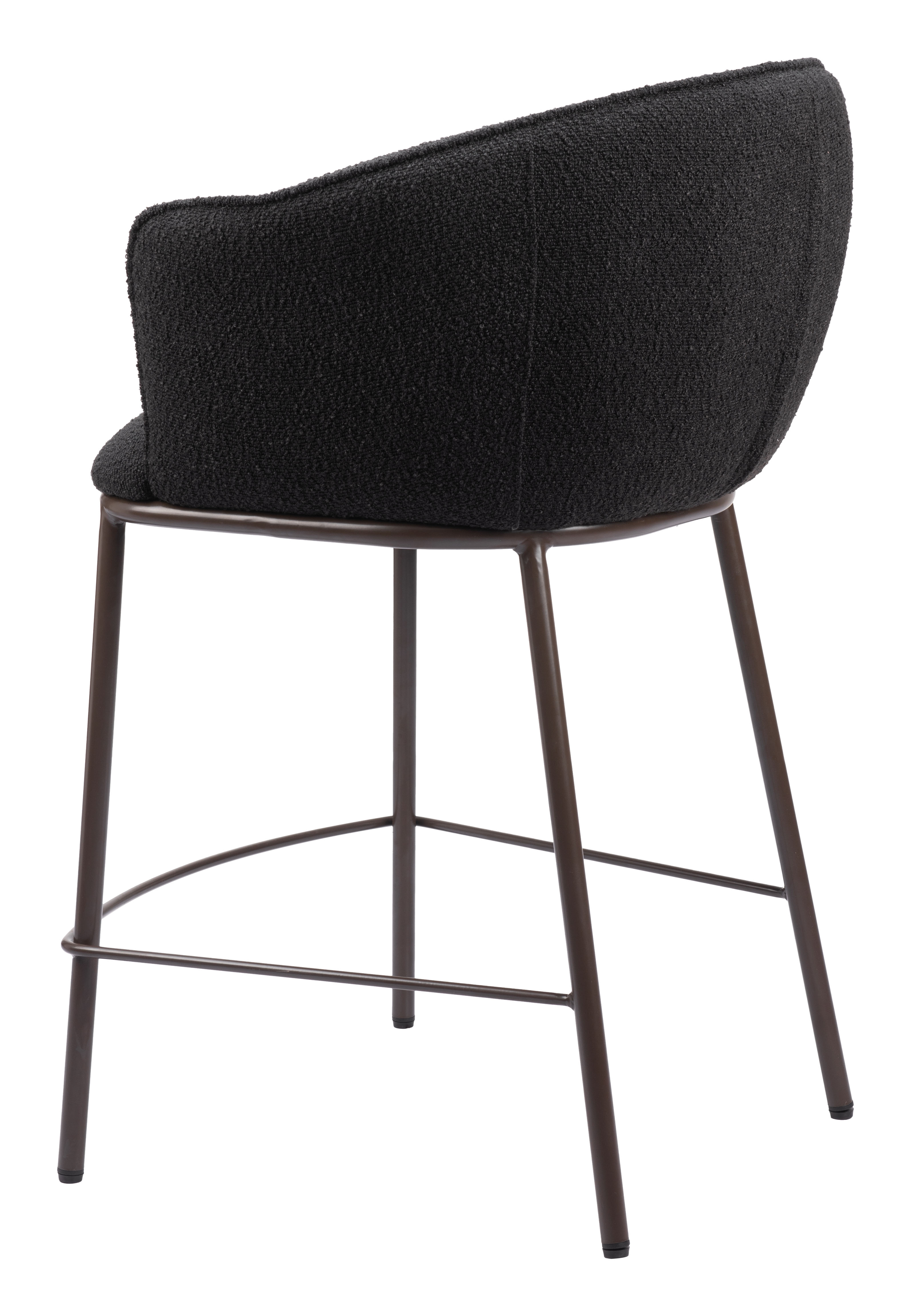 ZUO Essen Counter Stool - Black/Bronze