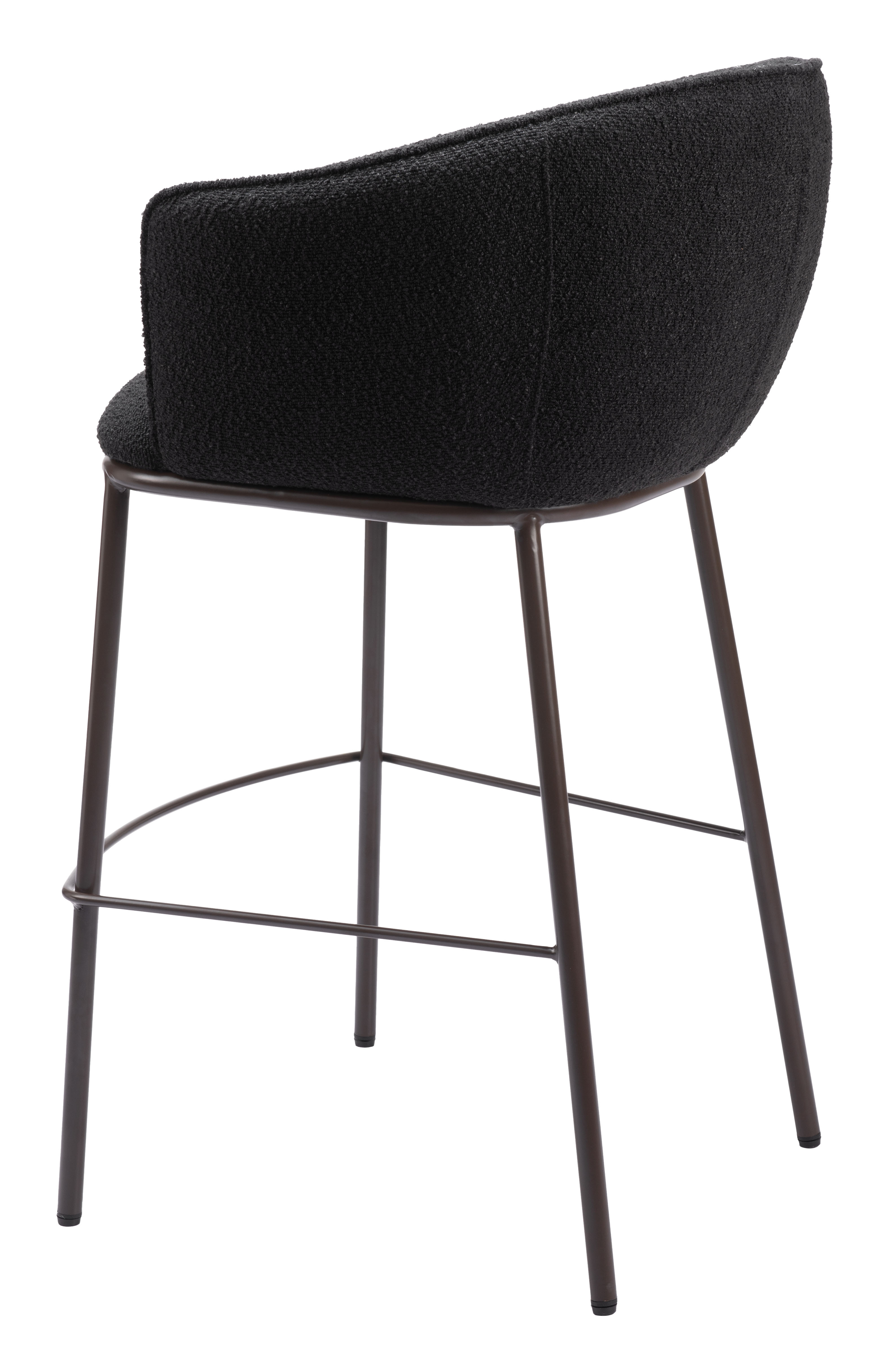 ZUO Essen Barstool - Black/Bronze