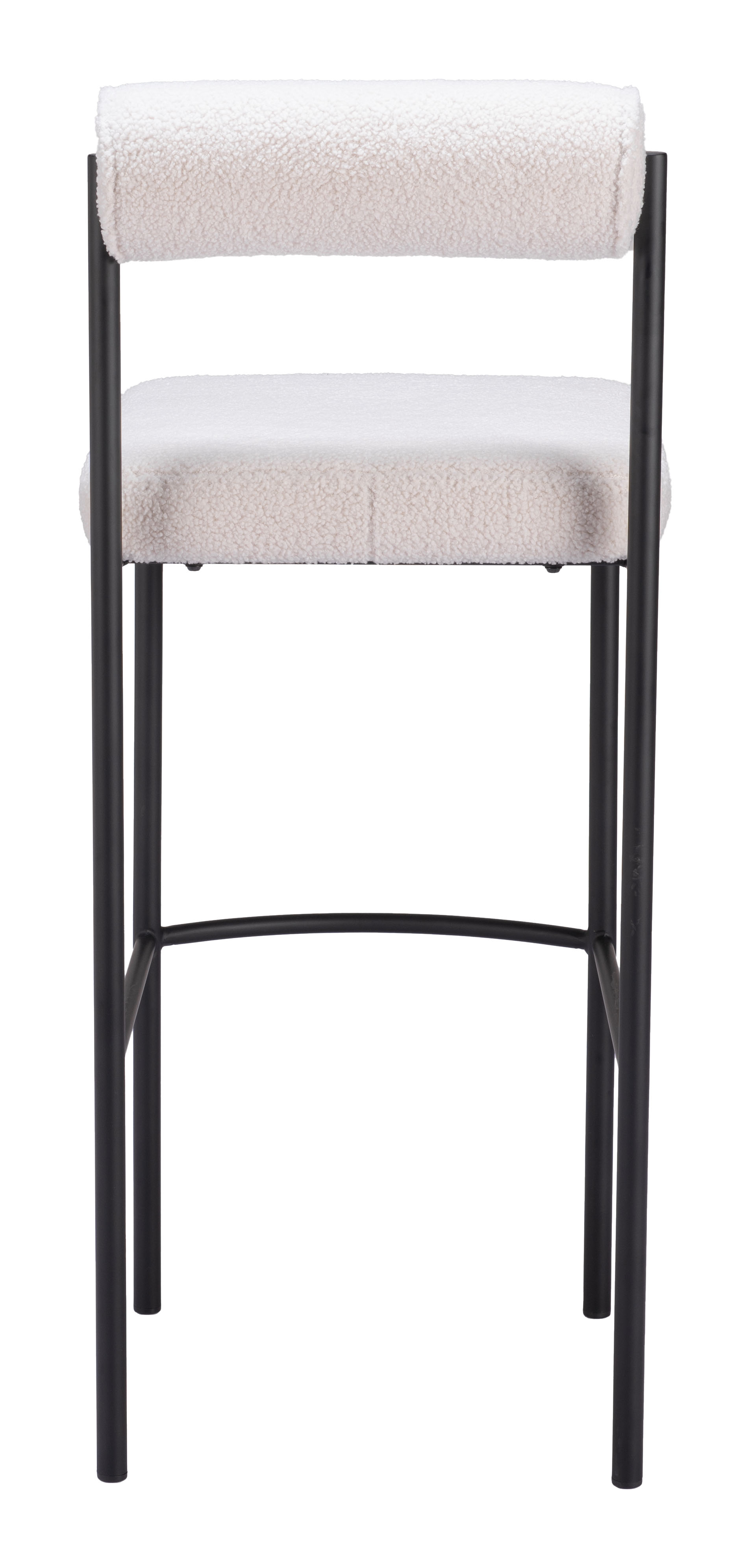 ZUO Livorno Barstool (Set of 2) - Ivory