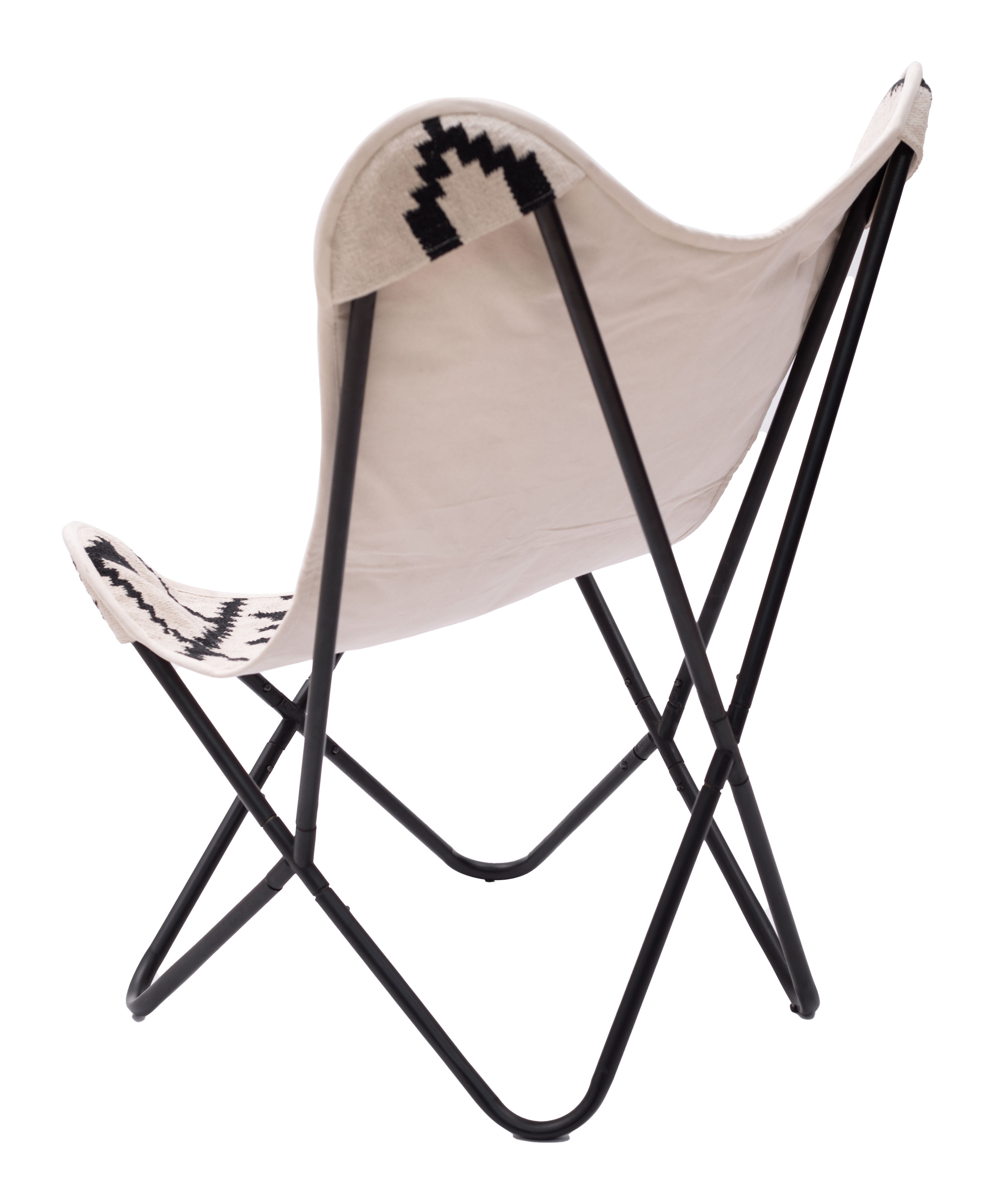 ZUO™ Rabat Accent Chair - Beige/Black