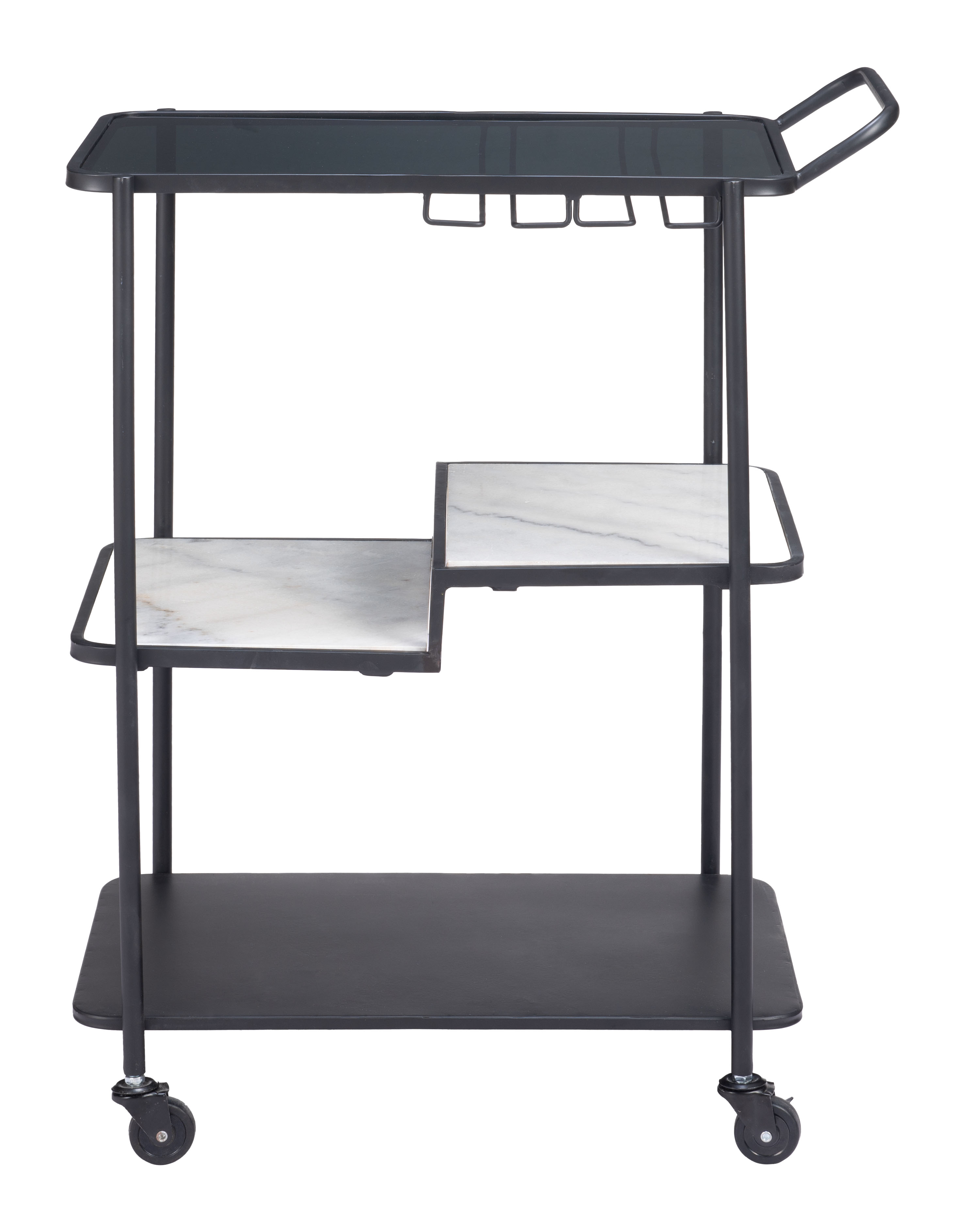 ZUO - Constanza Bar Cart in Black