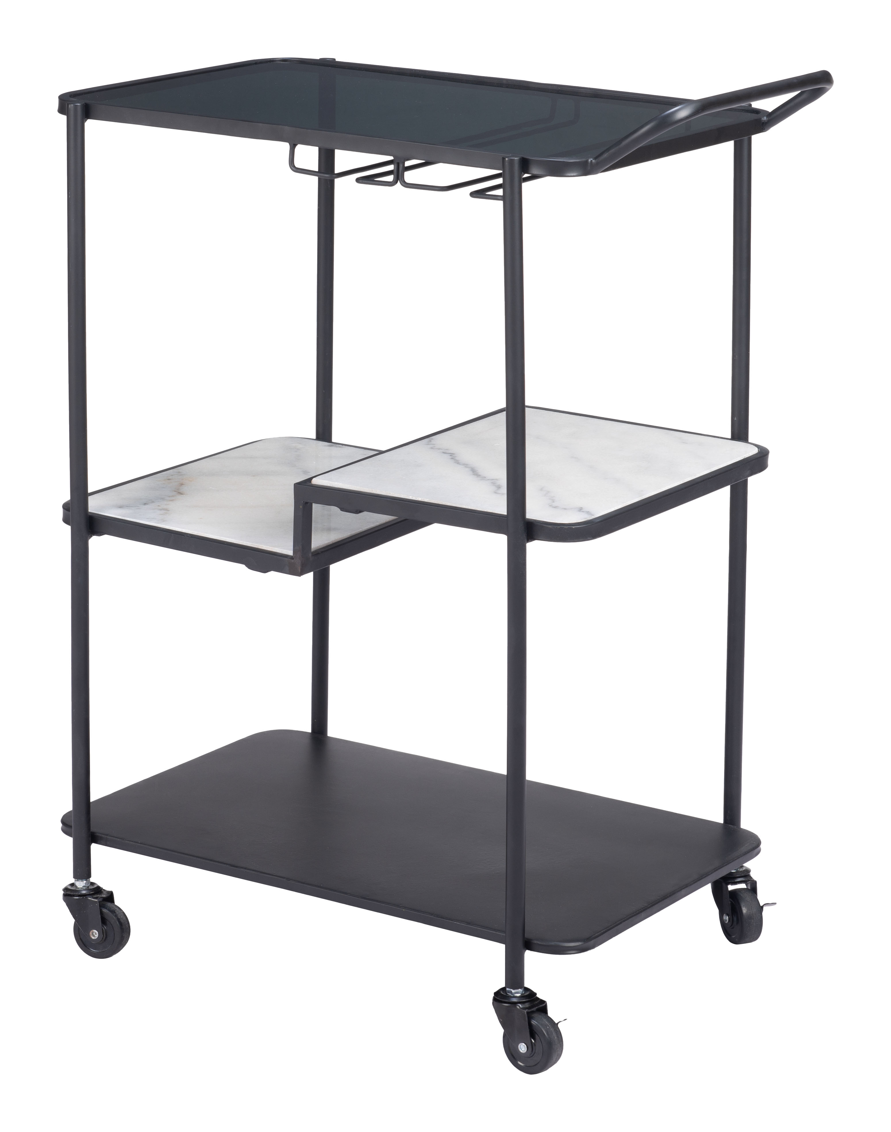 ZUO - Constanza Bar Cart in Black