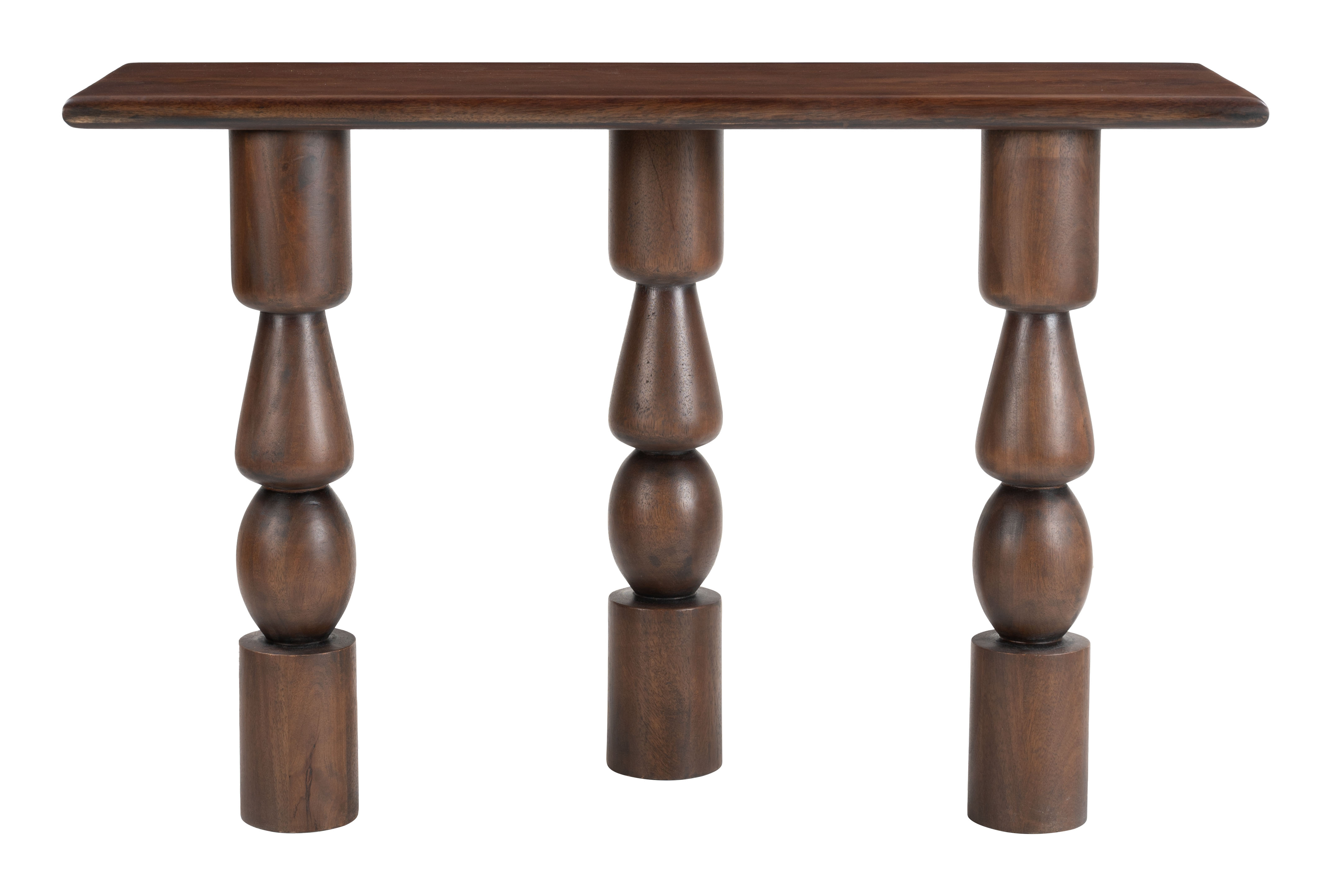 ZUO - Split Console Table in Brown