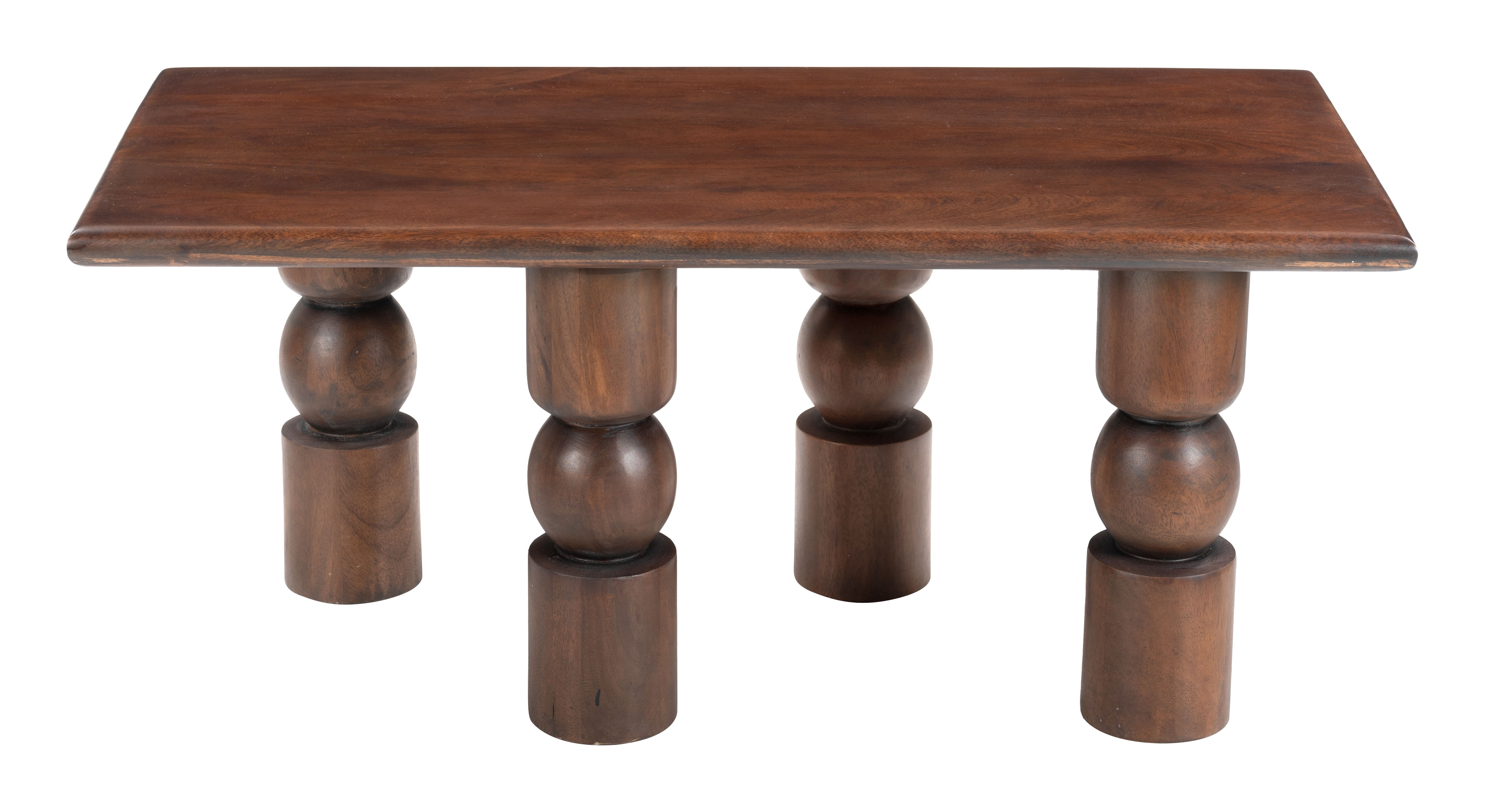 ZUO - Split Coffee Table in Brown