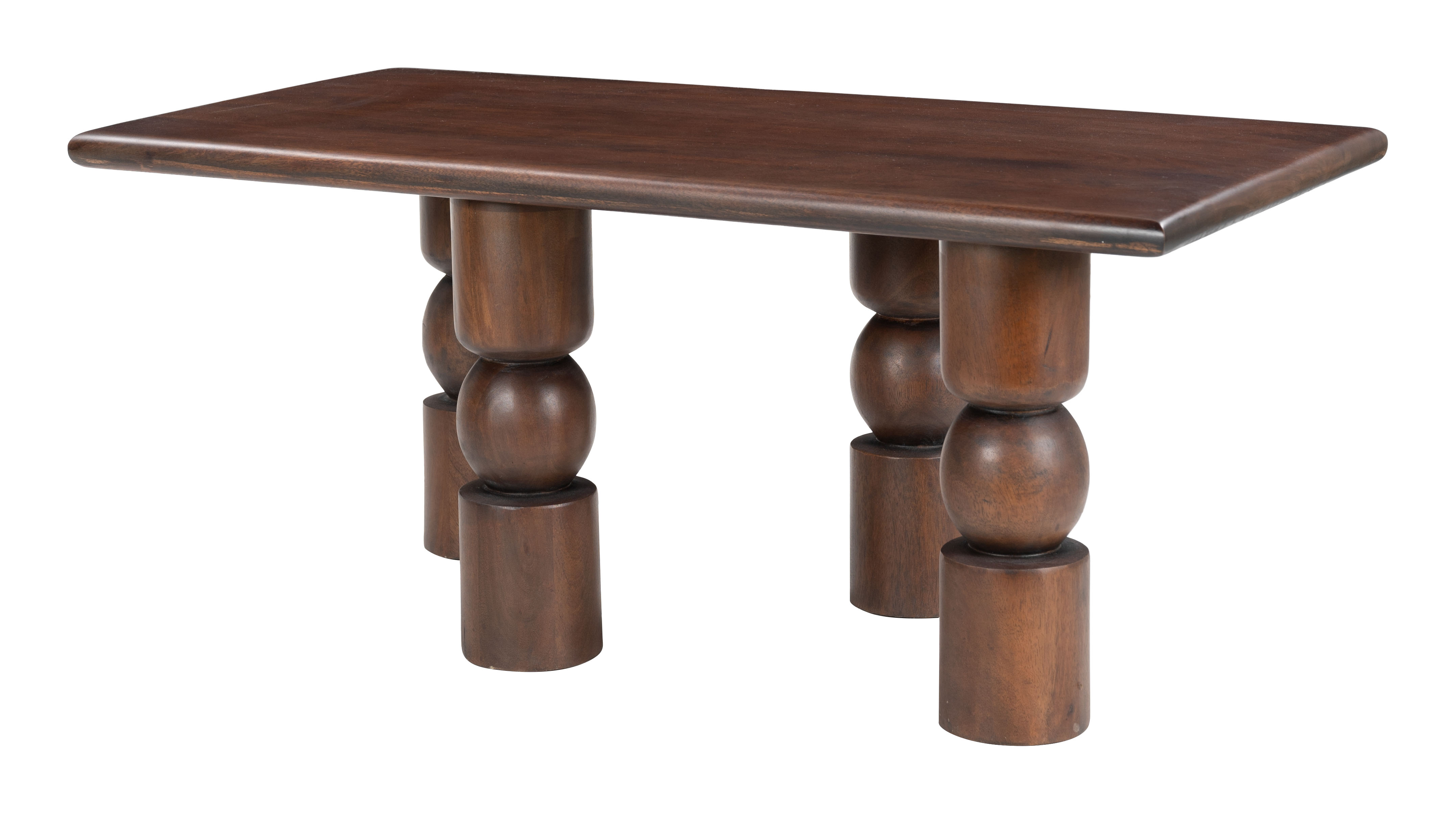 ZUO - Split Coffee Table in Brown