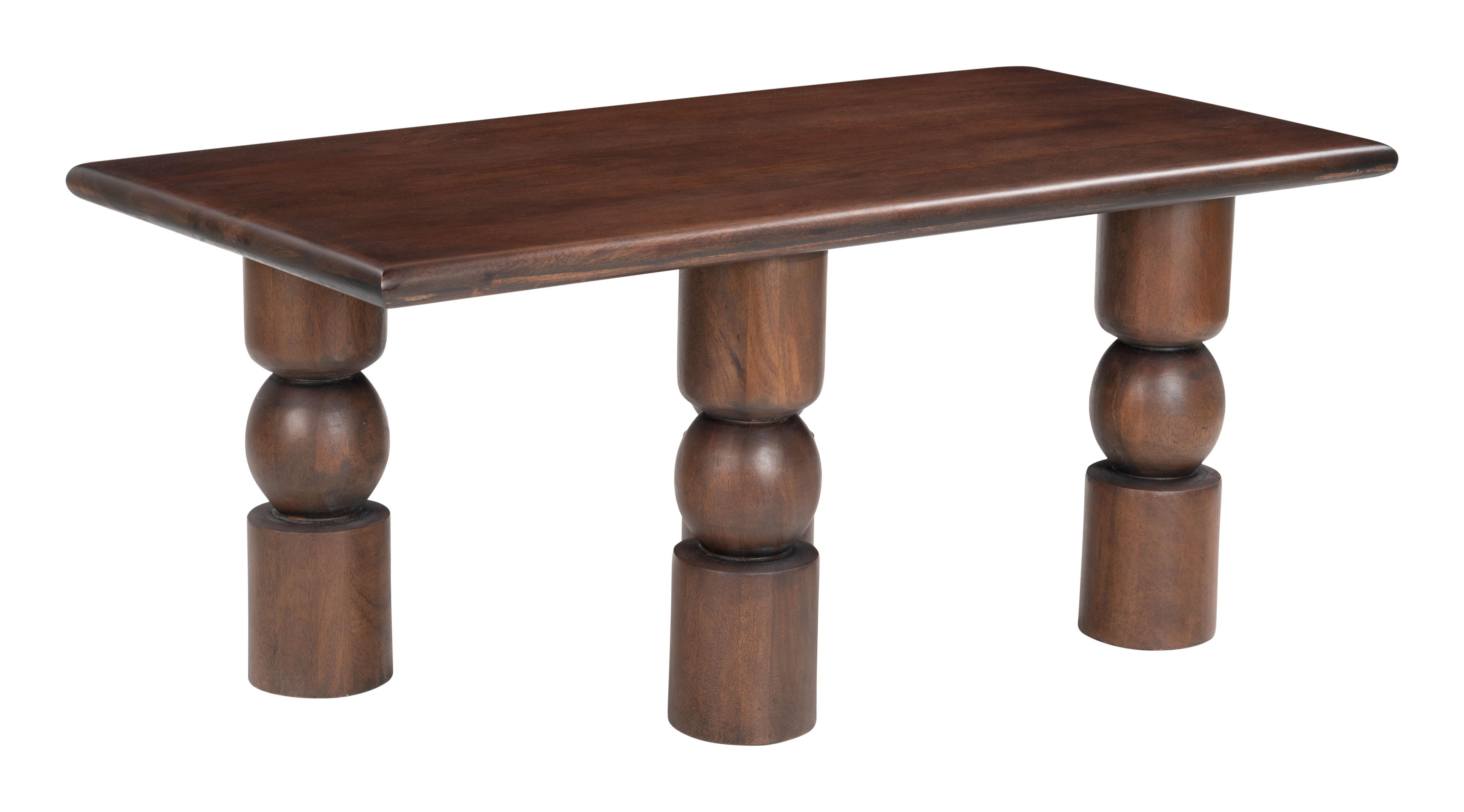 ZUO - Split Coffee Table in Brown