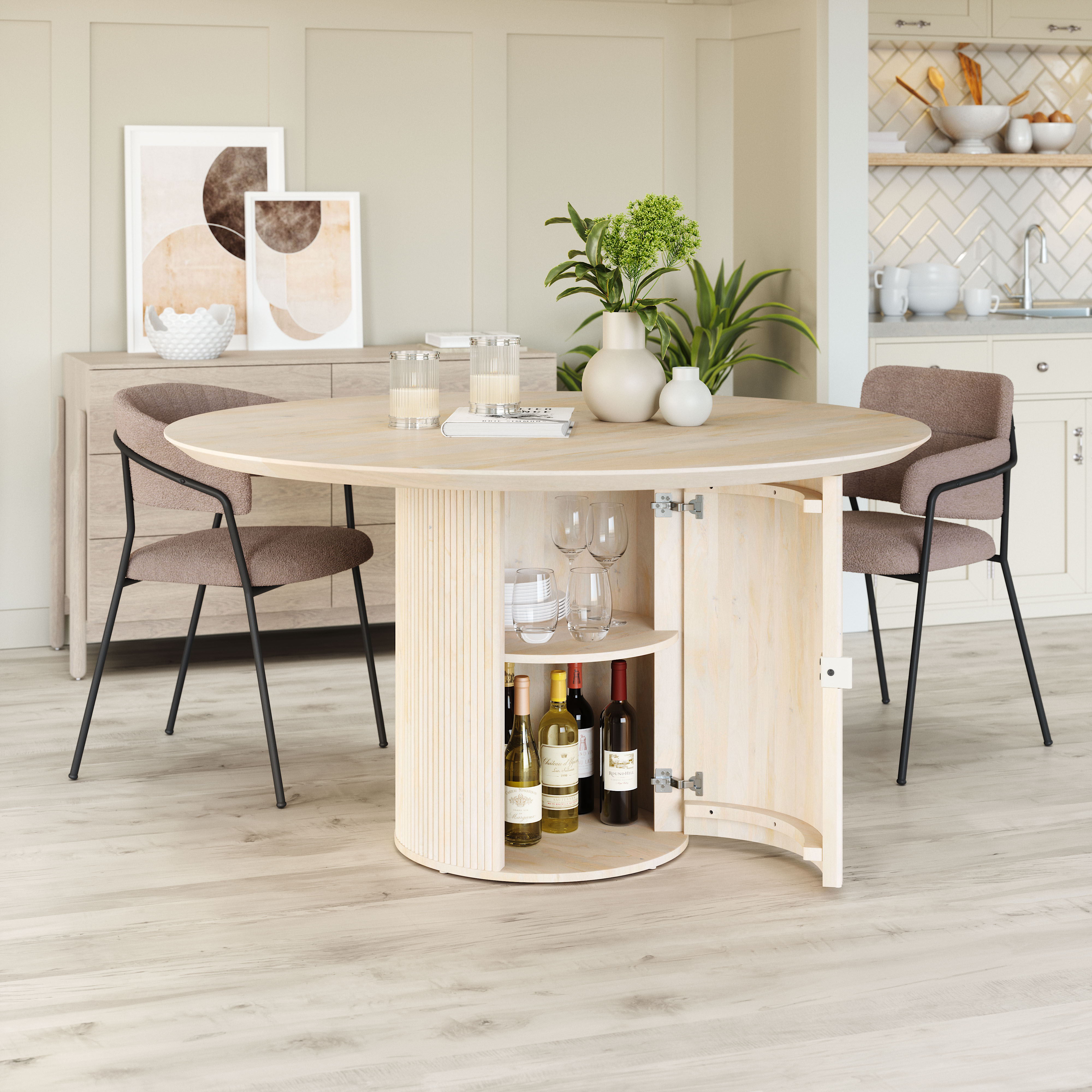 ZUO Izola Dining Table - Natural