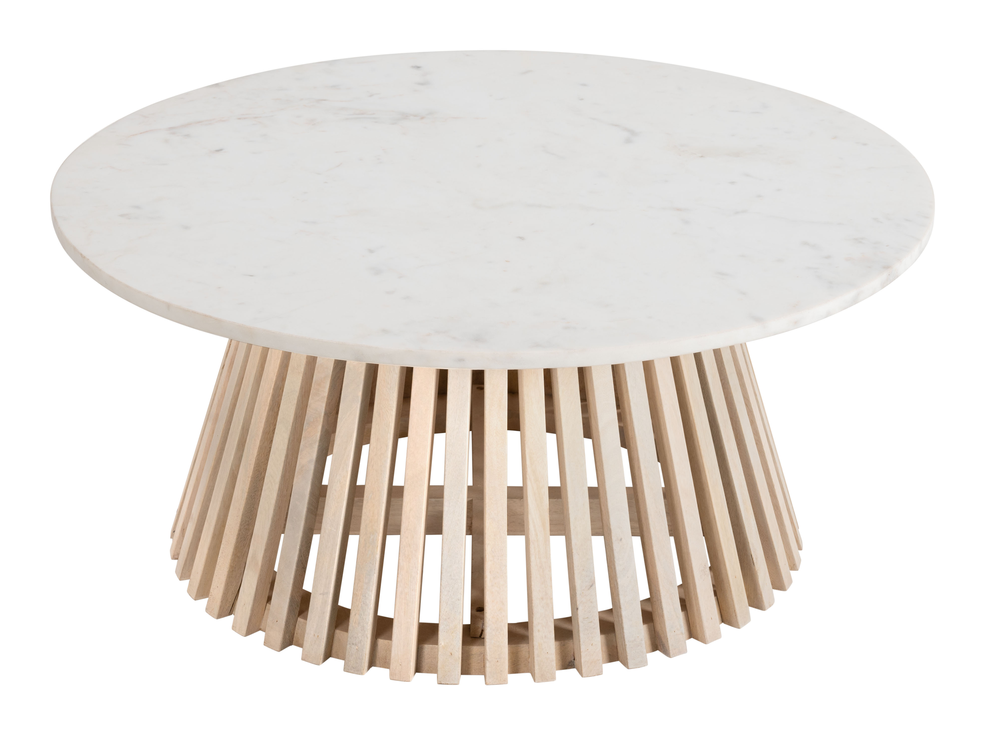 ZUO - Mazara Coffee Table in White/Natural